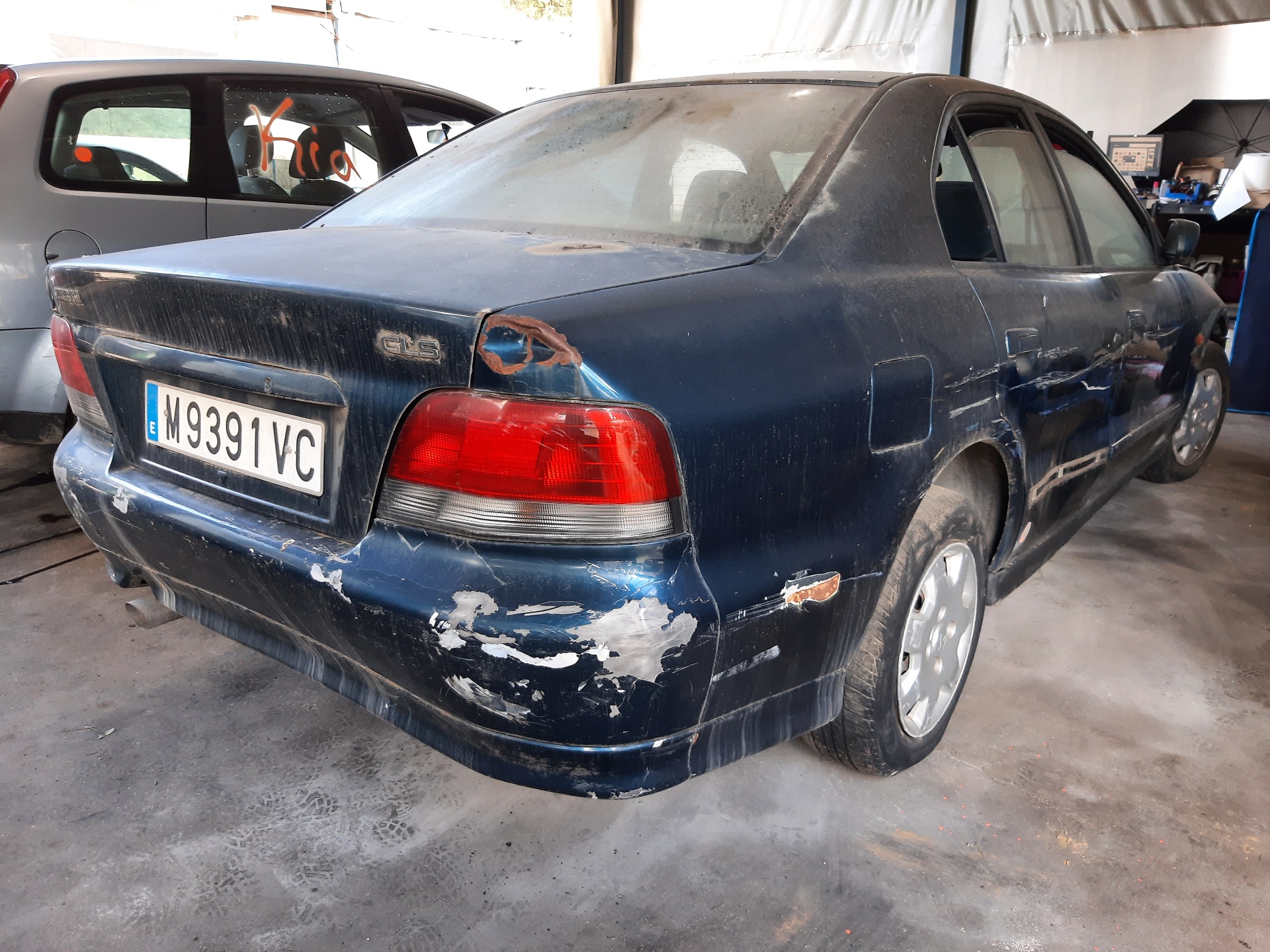 MITSUBISHI Galant 8 generation (1996-2006) Fönsterlyftare till vänster bak MR215441 24046572