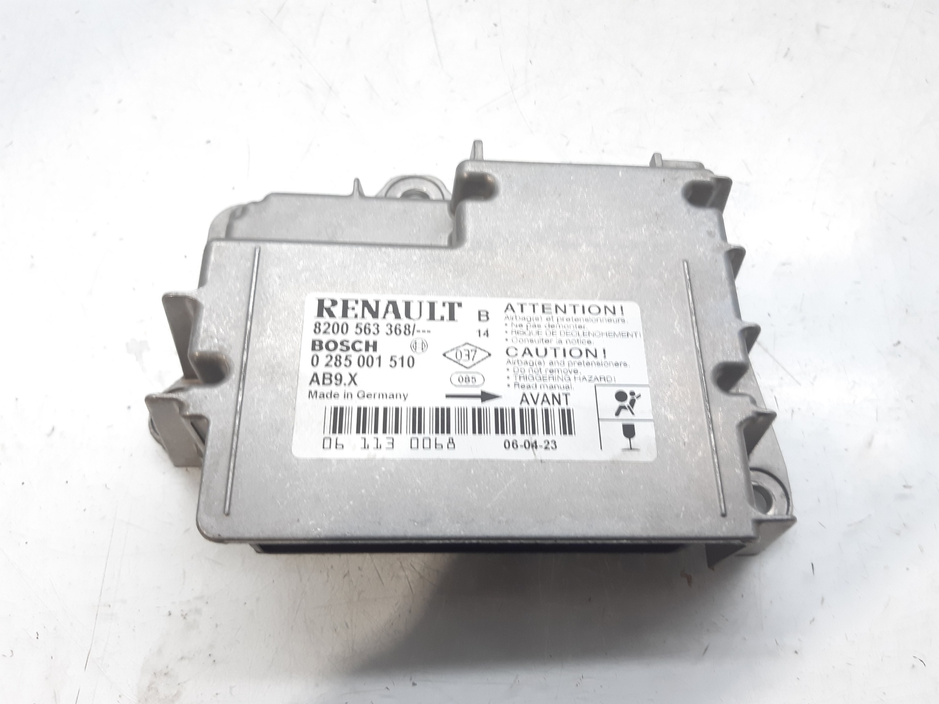 RENAULT Clio 3 generation (2005-2012) Блок SRS 8200563368 22320032