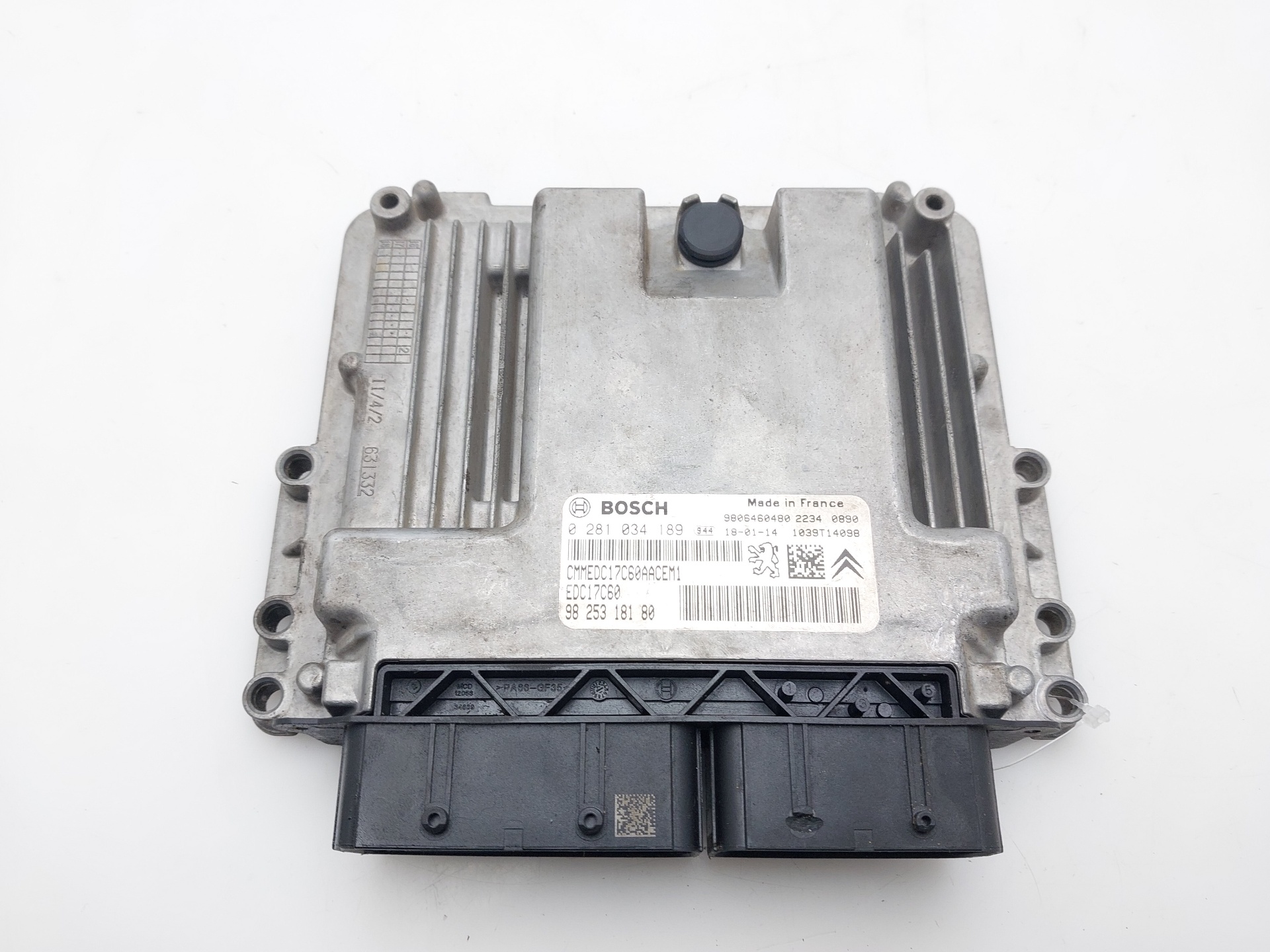 CITROËN C4 Picasso 2 generation (2013-2018) Motorstyrenhet ECU 9825318180 23075358