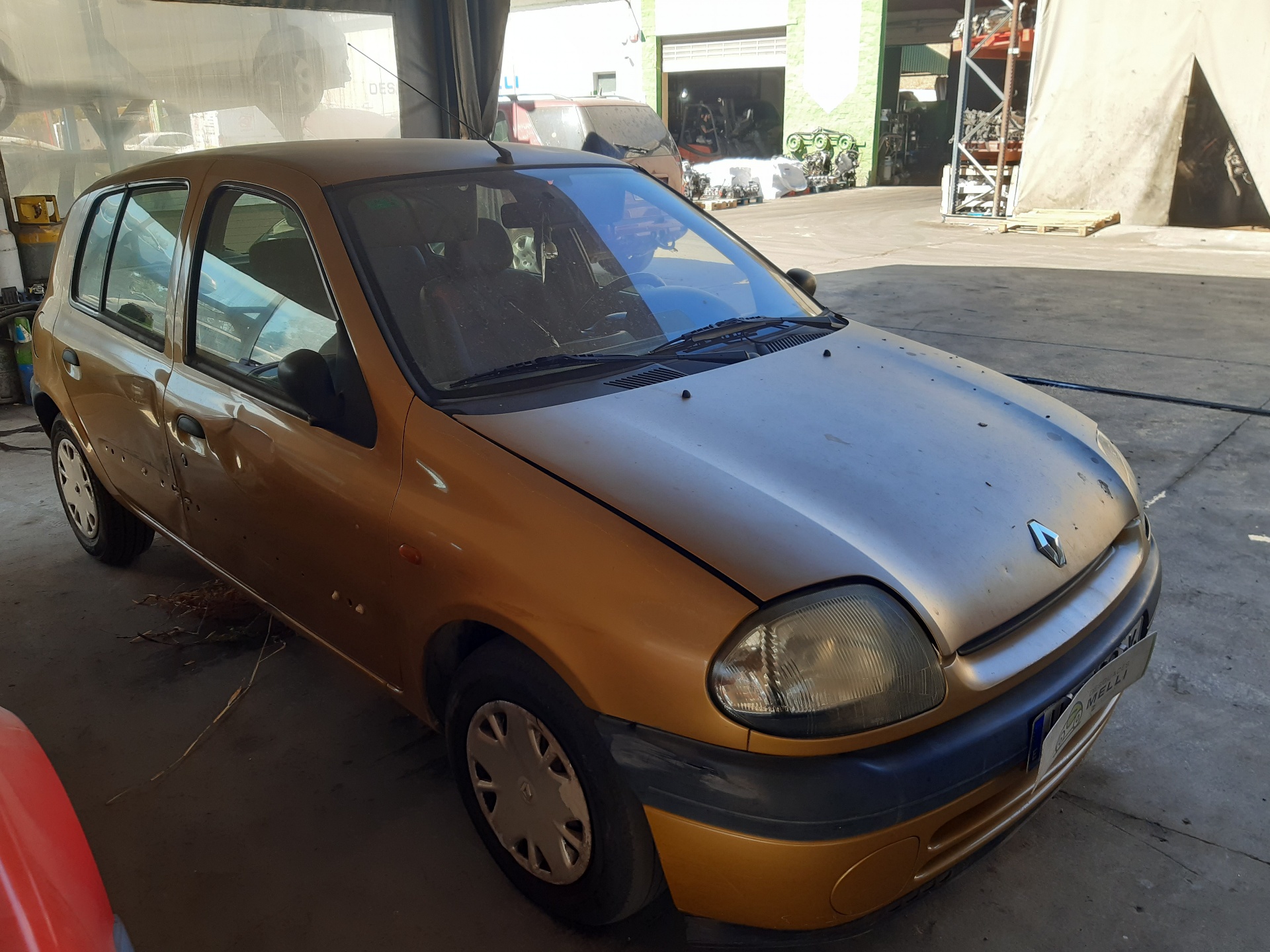 VAUXHALL Clio 2 generation (1998-2013) Fram vänster strålkastare 7701045995 20643726