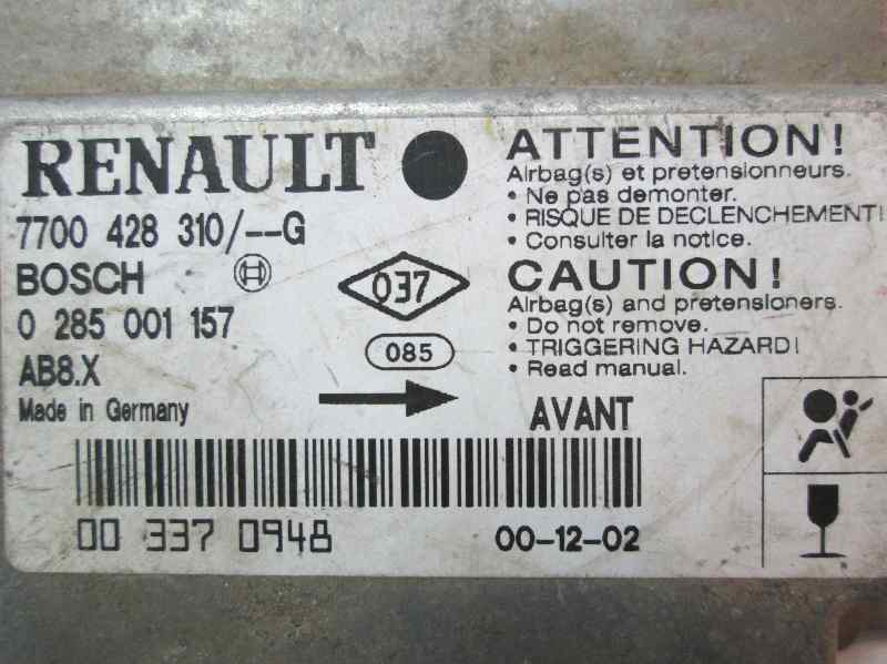 RENAULT Clio 2 generation (1998-2013) SRS vezérlőegység 7700428310 18345213