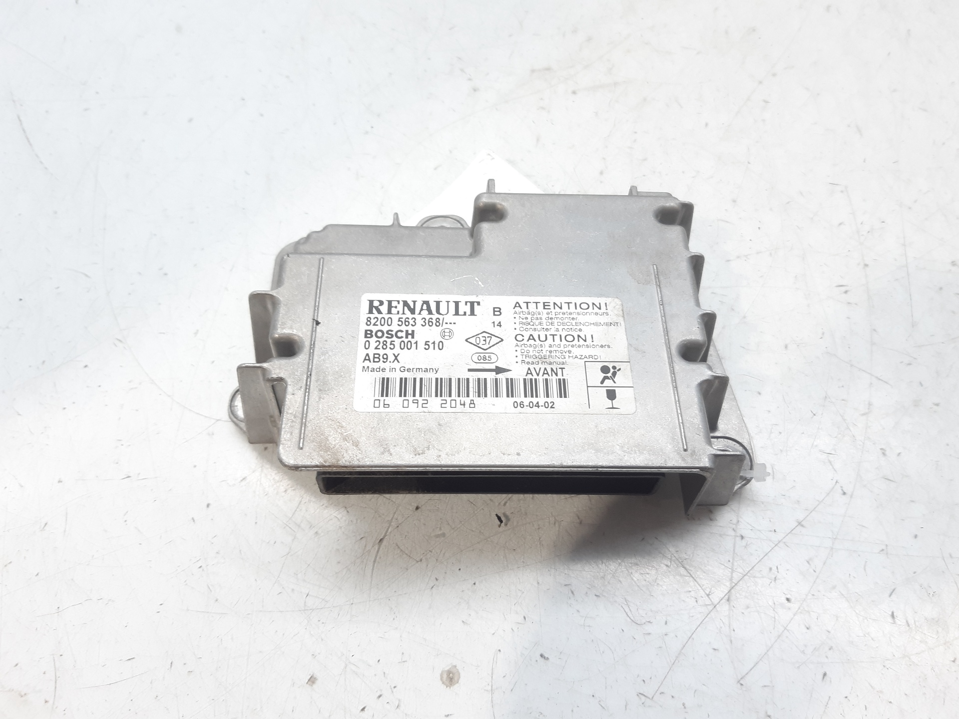 RENAULT Clio 3 generation (2005-2012) Блок SRS 8200563368 22439783