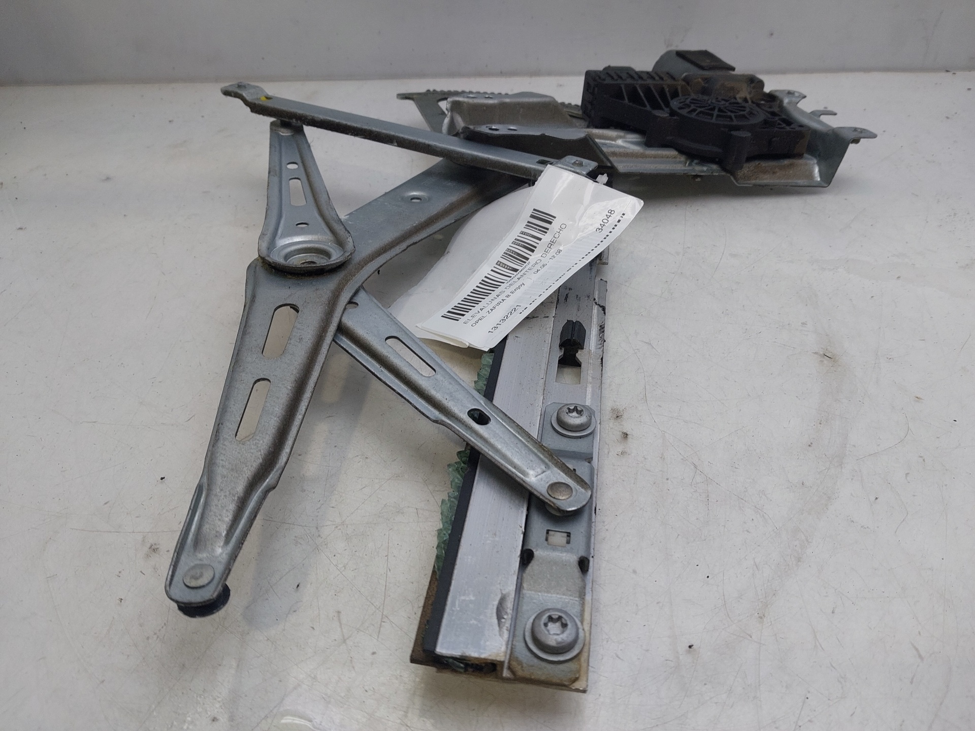 OPEL Zafira B (2005-2010) Front Right Door Window Regulator 13132221 23816546