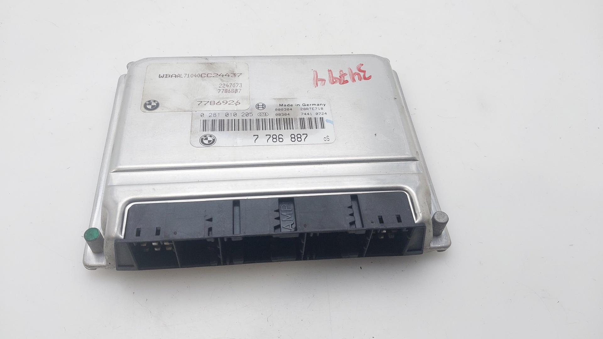 VAUXHALL 3 Series E46 (1997-2006) Engine Control Unit ECU 7786887 25425313