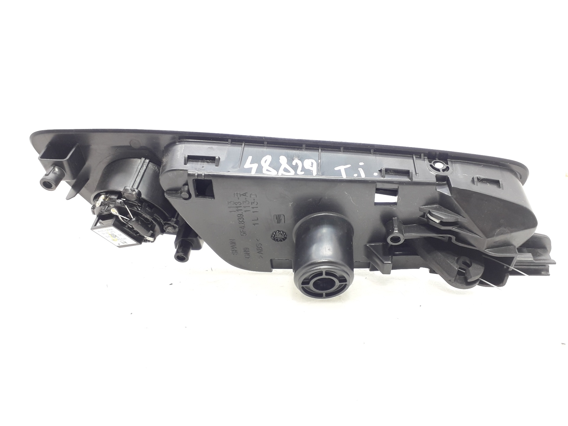 SEAT Leon 3 generation (2012-2020) Left Rear Internal Opening Handle 5F4839113B 22447483