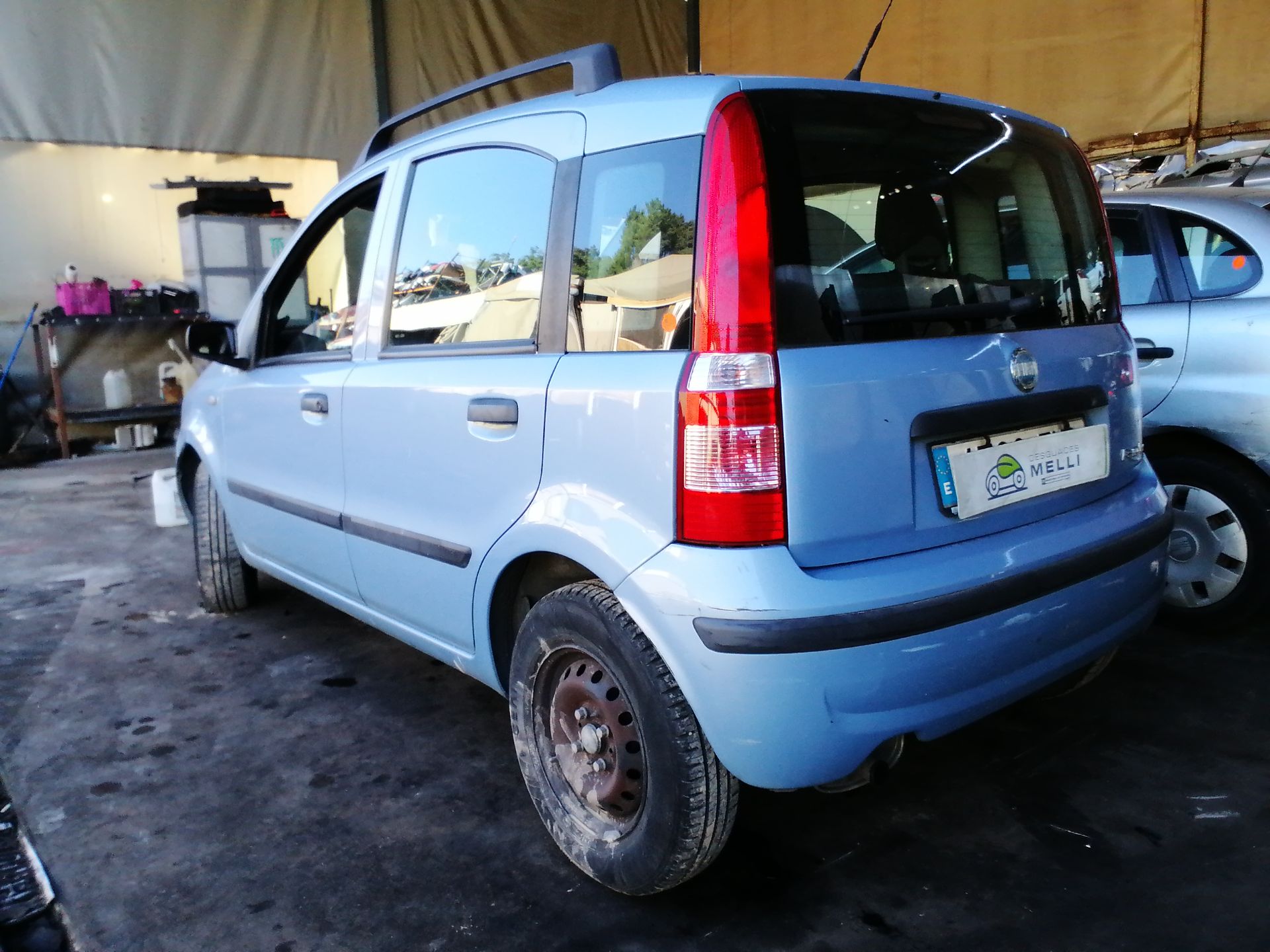 FIAT Panda 2 generation (2003-2011) Бампер задний 735357183 25609494