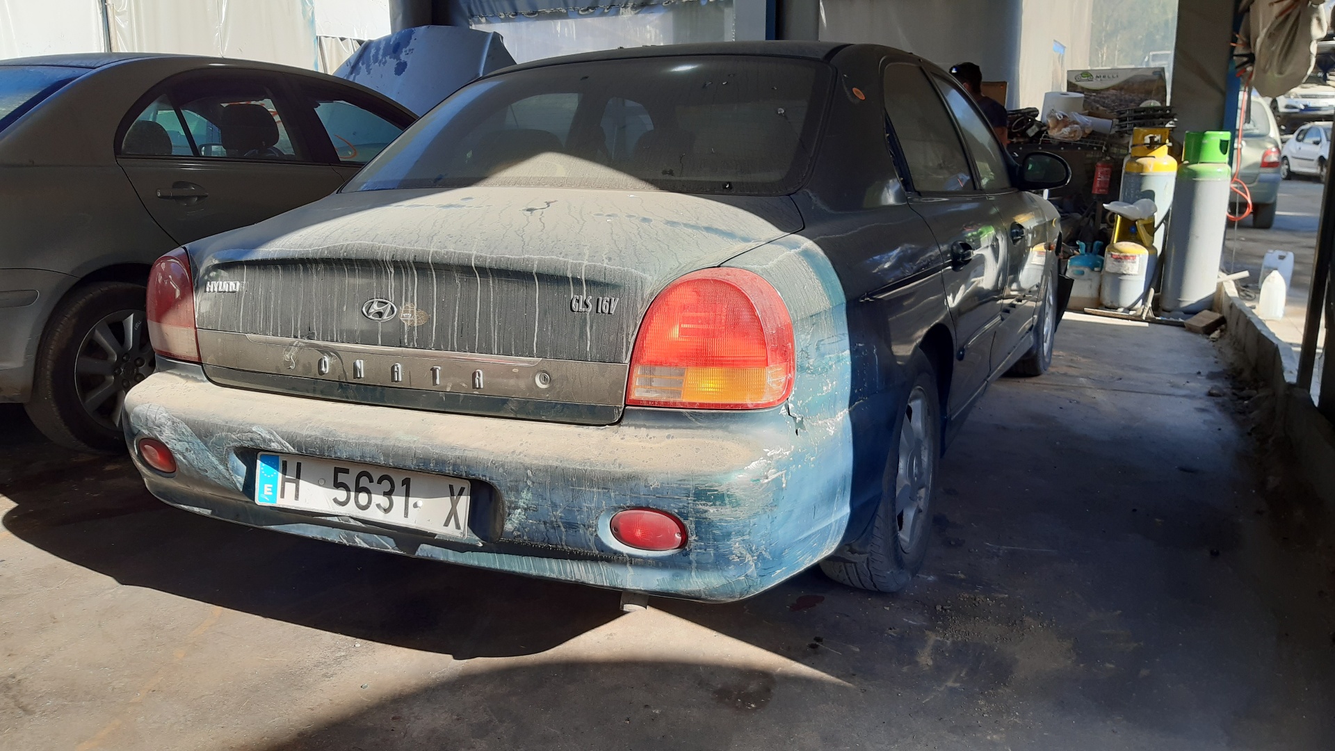 HYUNDAI Sonata 4 generation (1998-2012) A hátsó lökhárító egyéb részei 9241238000 24034847