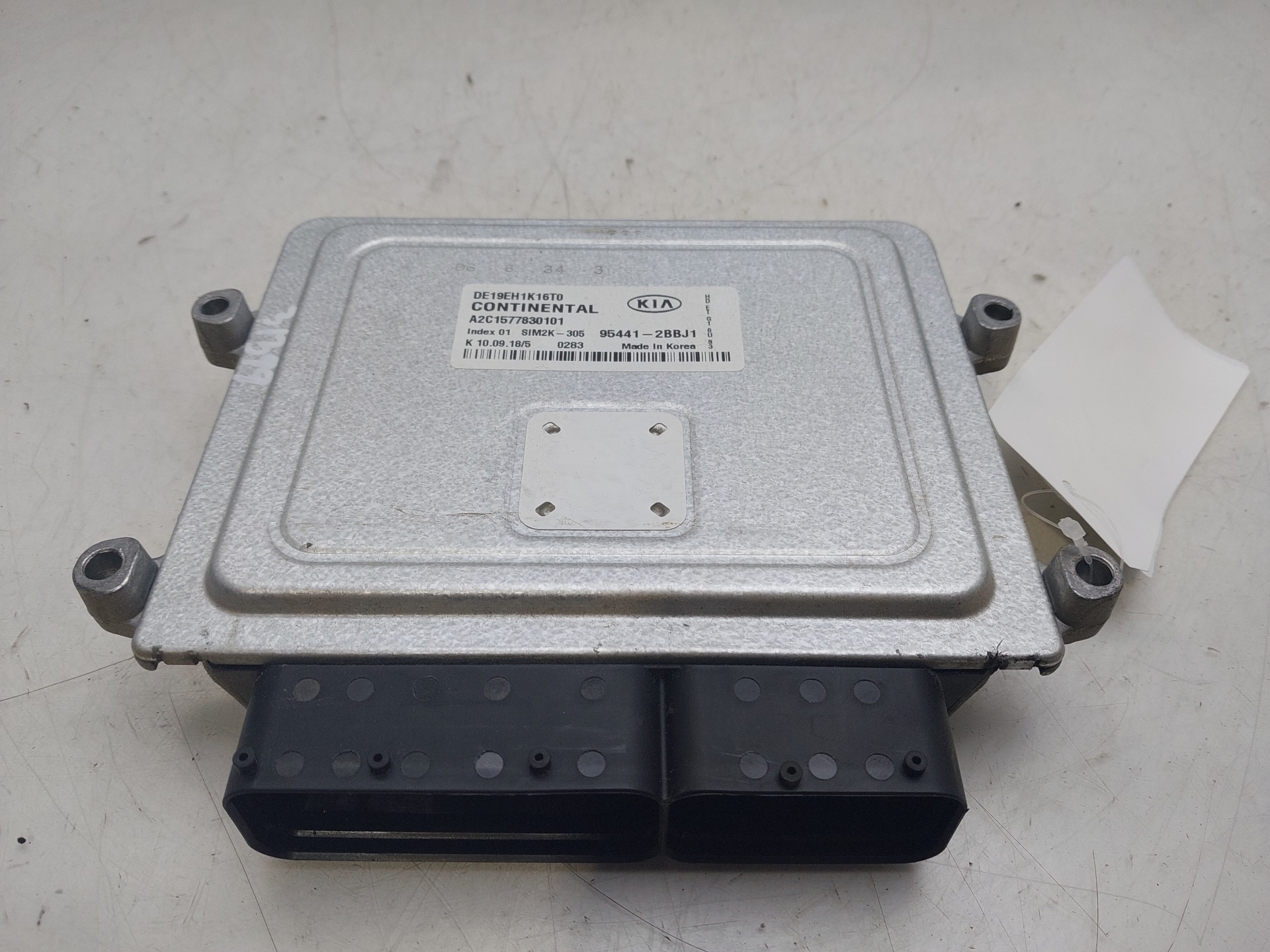 KIA Niro 1 generation  (2016-2022) Engine Control Unit ECU 954412BBJ1 25425639