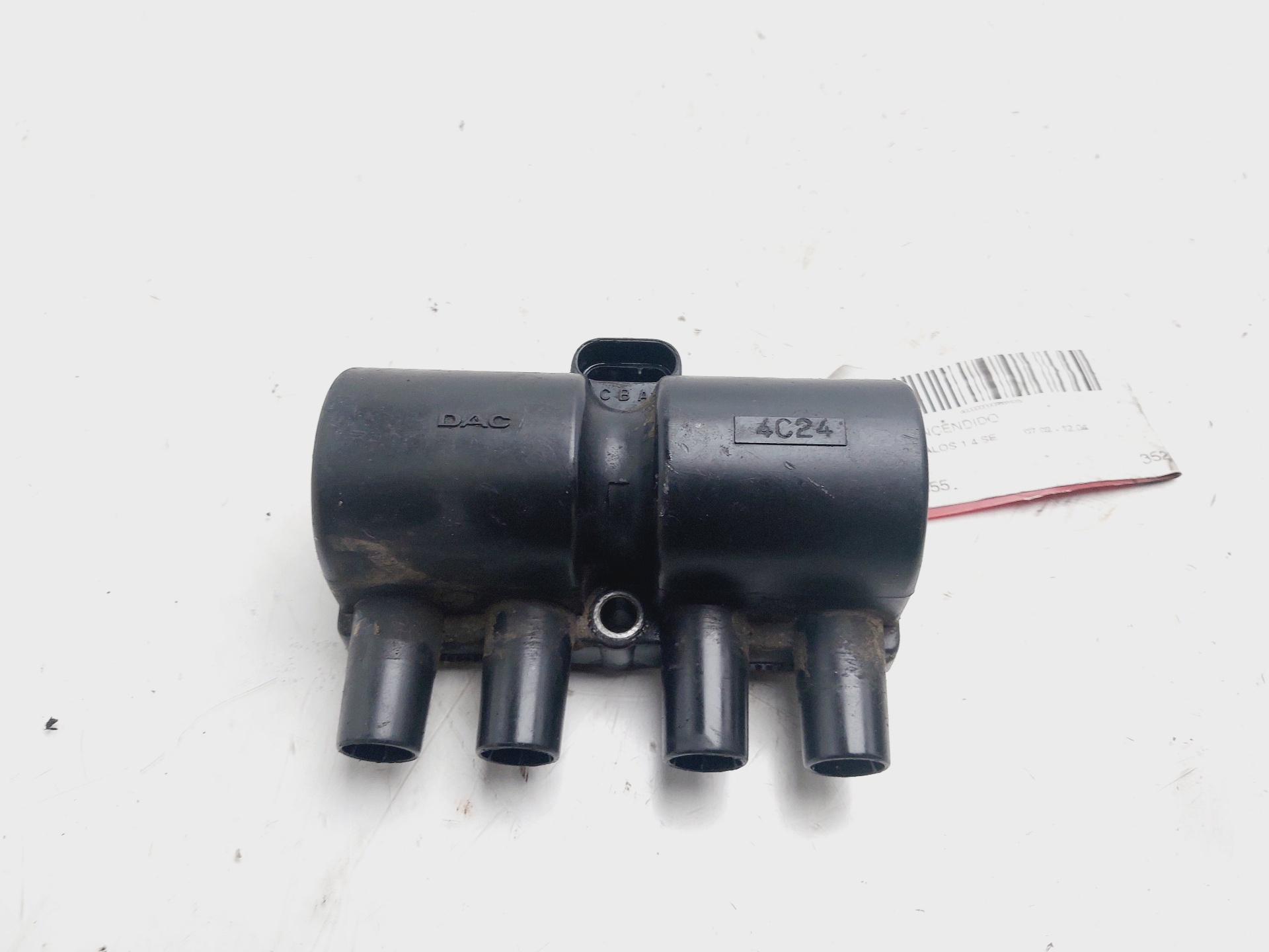 CHEVROLET Kalos 1 generation (2003-2008) High Voltage Ignition Coil 96253555 25772857