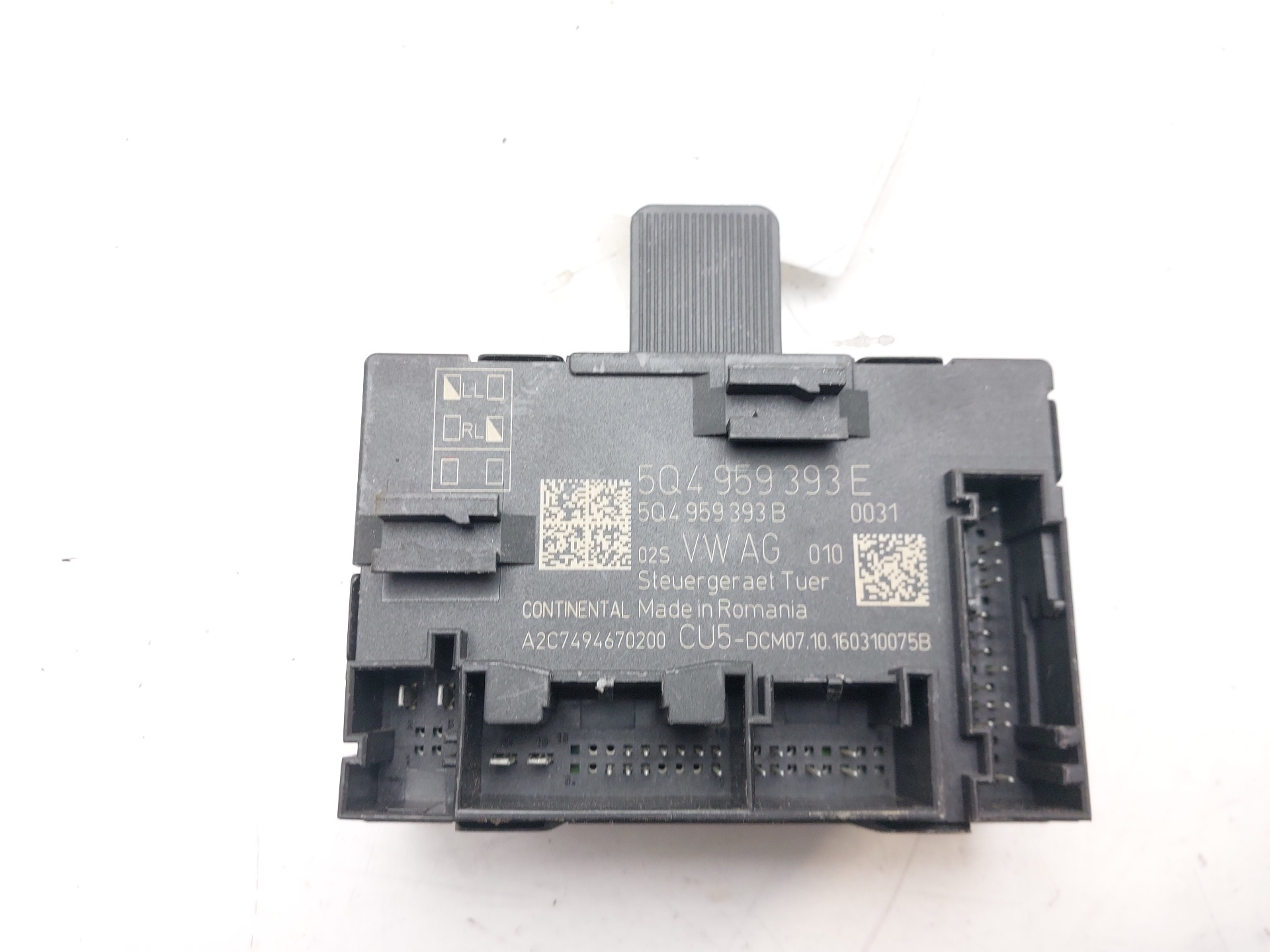 SEAT Leon 3 generation (2012-2020) Other Control Units 5Q4959393E 21238609