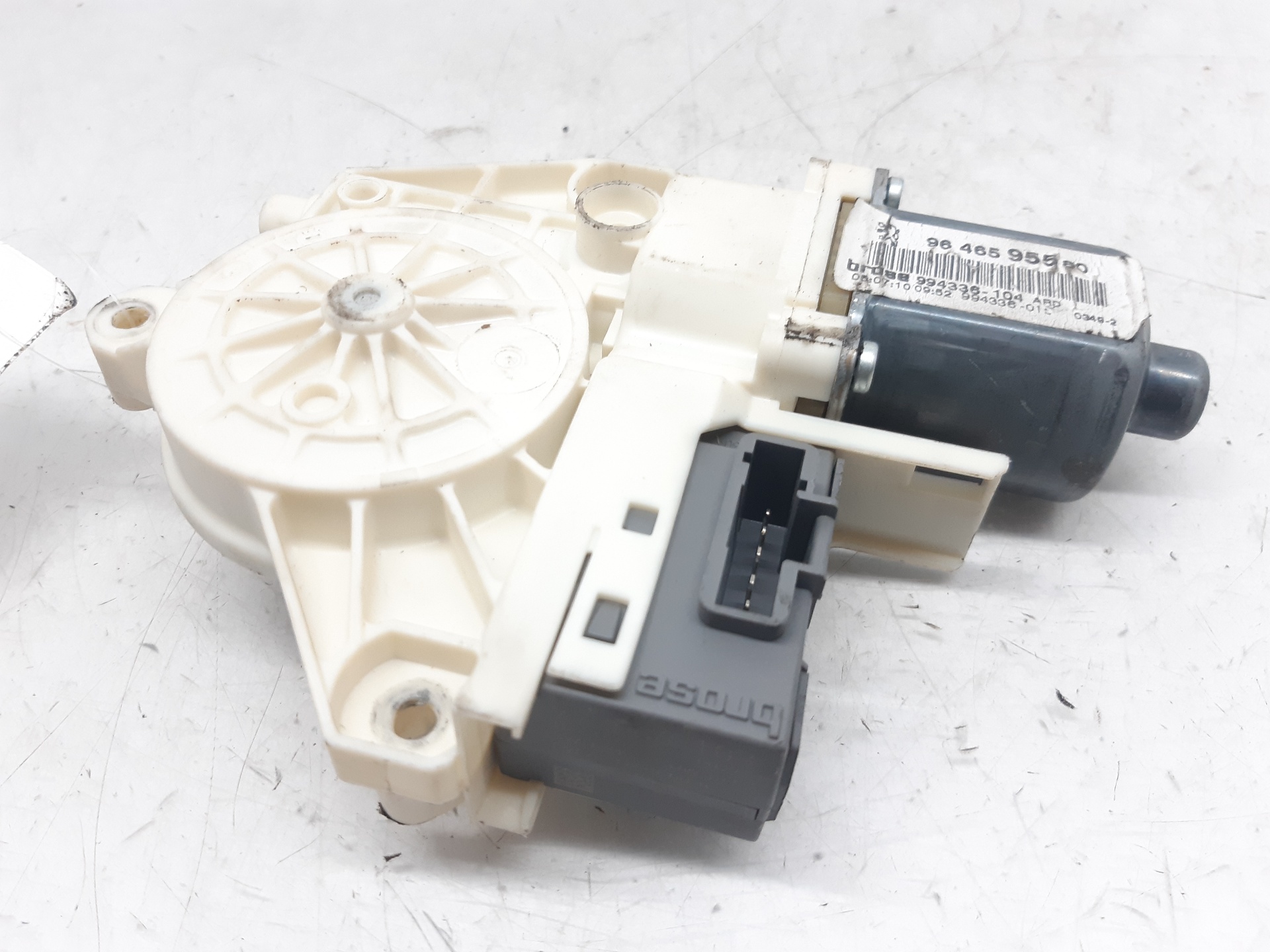 PEUGEOT 407 1 generation (2004-2010) Motor de control geam ușă  dreapta spate 9646595580 18716006