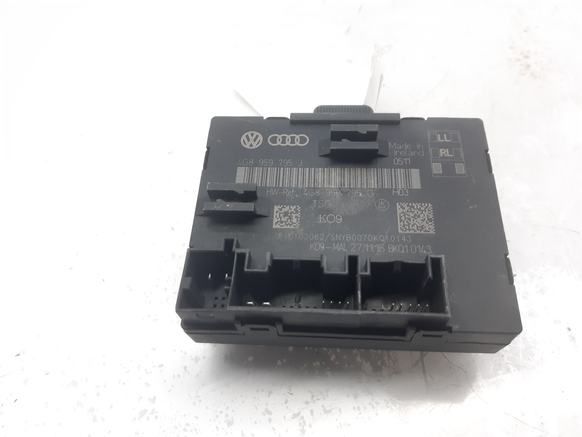 AUDI A7 C7/4G (2010-2020) Comfort Control Unit 4G8959795G 18667992