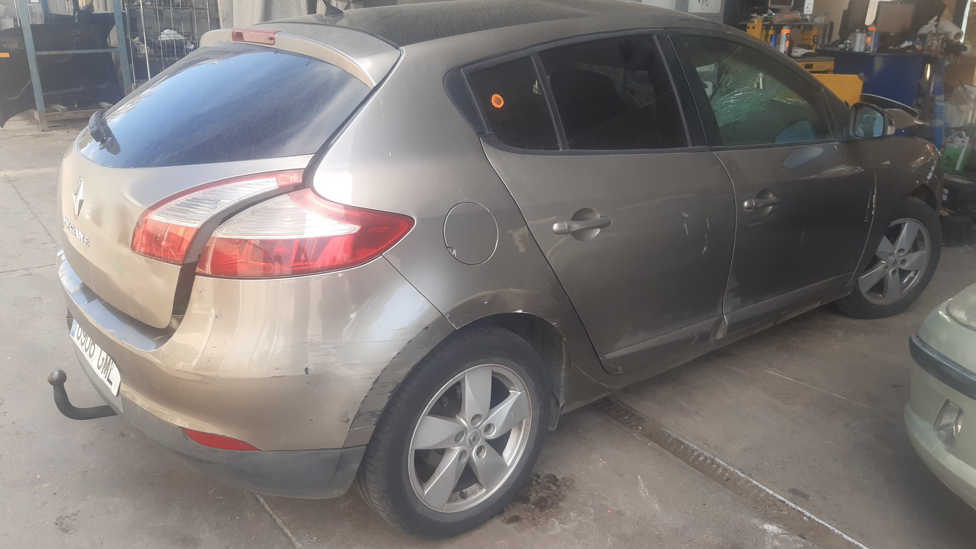 VAUXHALL Megane 3 generation (2008-2020) Galinių kairių durų stiklo pakelėjo varikliukas 827310185R 18793983