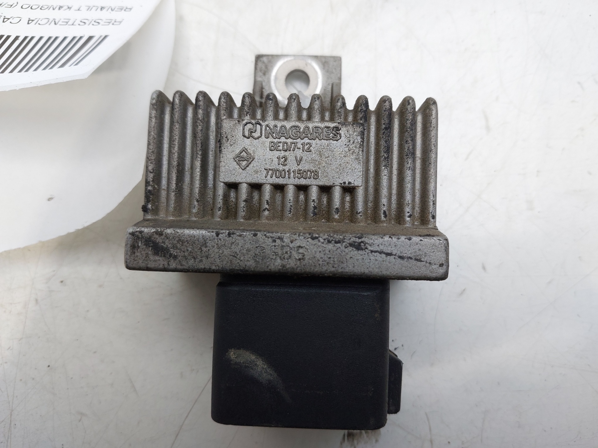 FORD Kangoo 1 generation (1998-2009) Interior Heater Resistor 7700115078 23988420