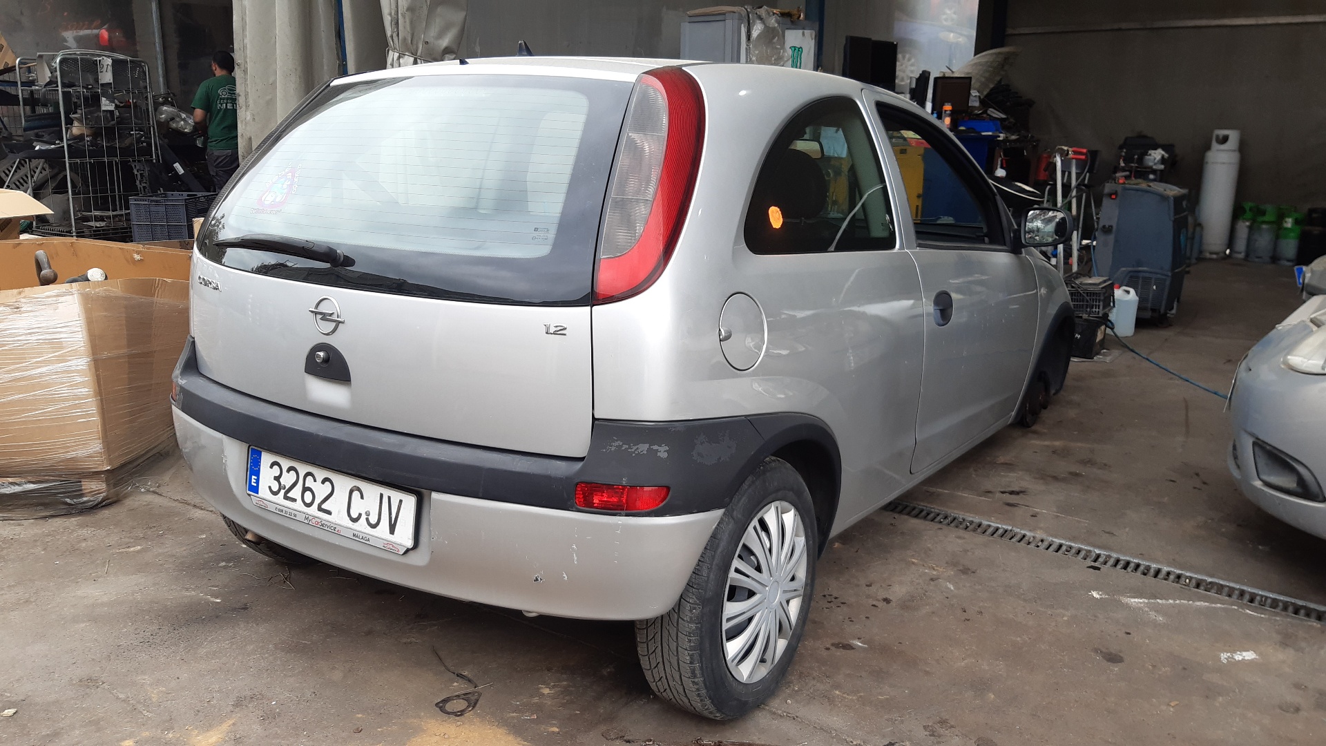 OPEL Corsa C (2000-2006) Clapeta de accelerație 9157512 18676435