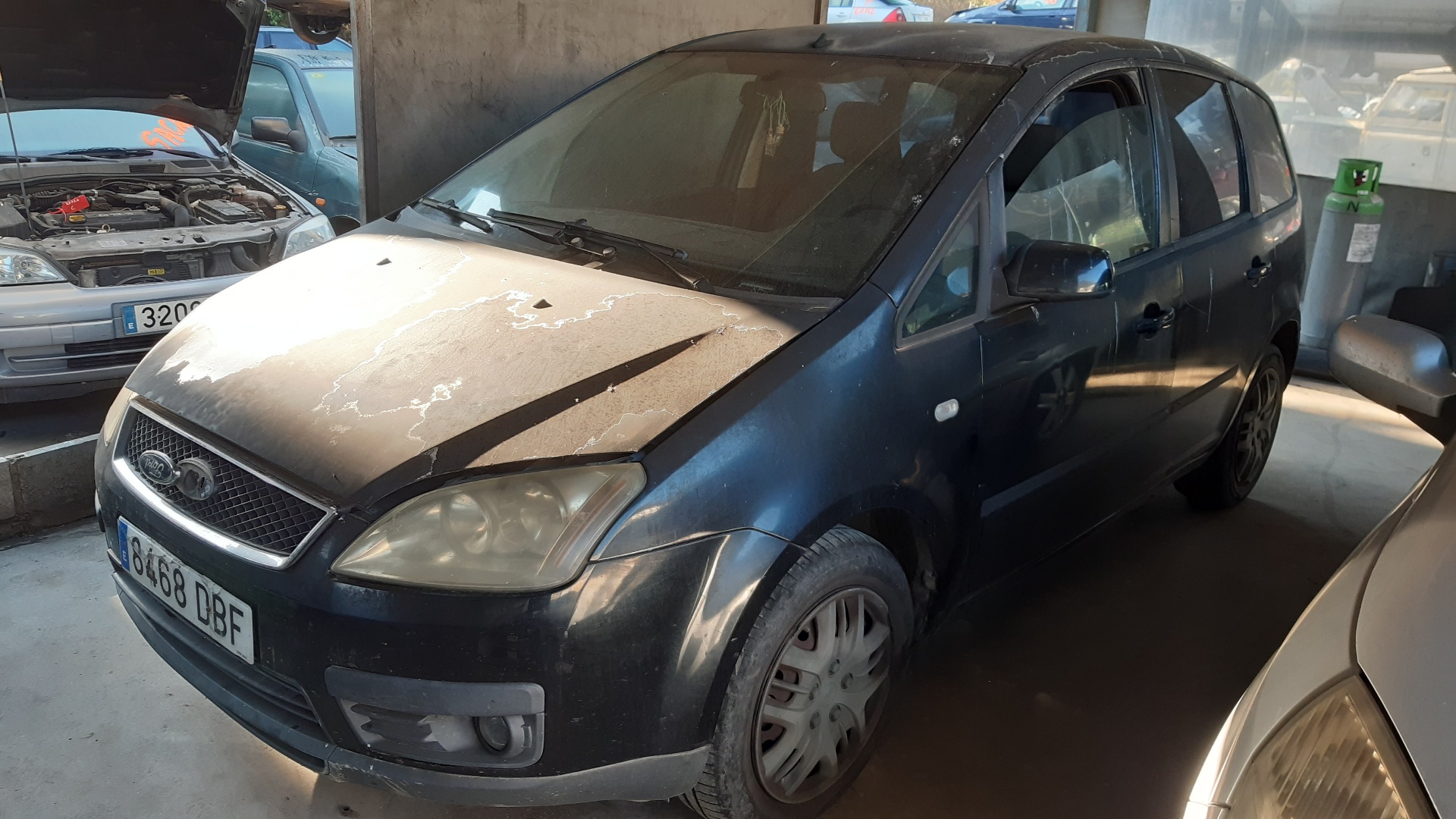 FORD C-Max 1 generation (2003-2010) Ľavé predné hmlisté svetlo 3M5115K202AA 18790512