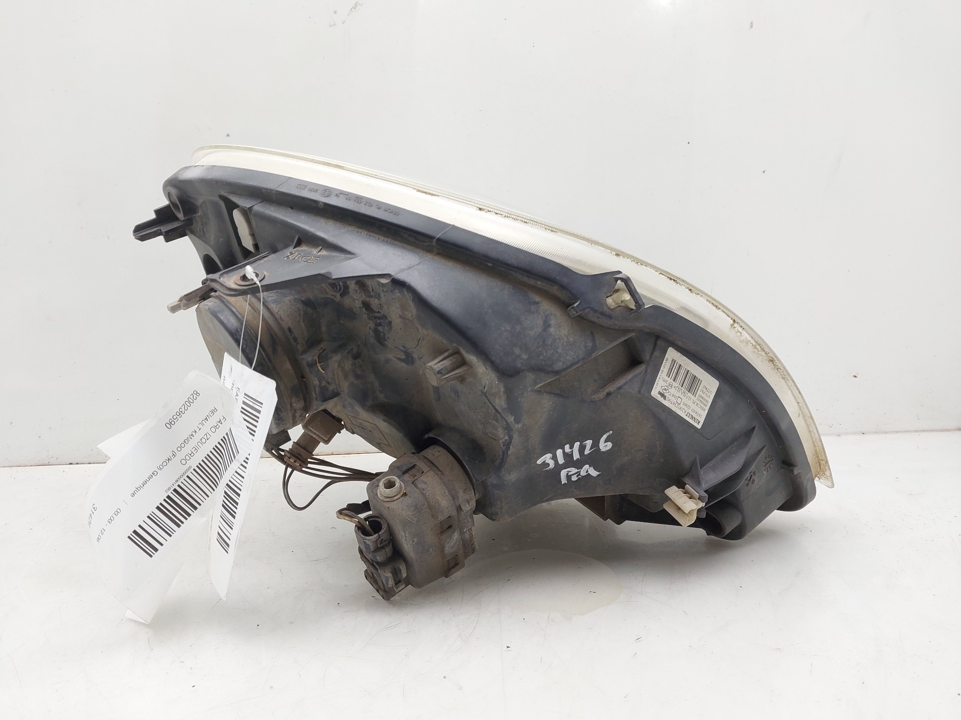 ASTON MARTIN Kangoo 1 generation (1998-2009) Phare avant gauche 8200236590 24141315