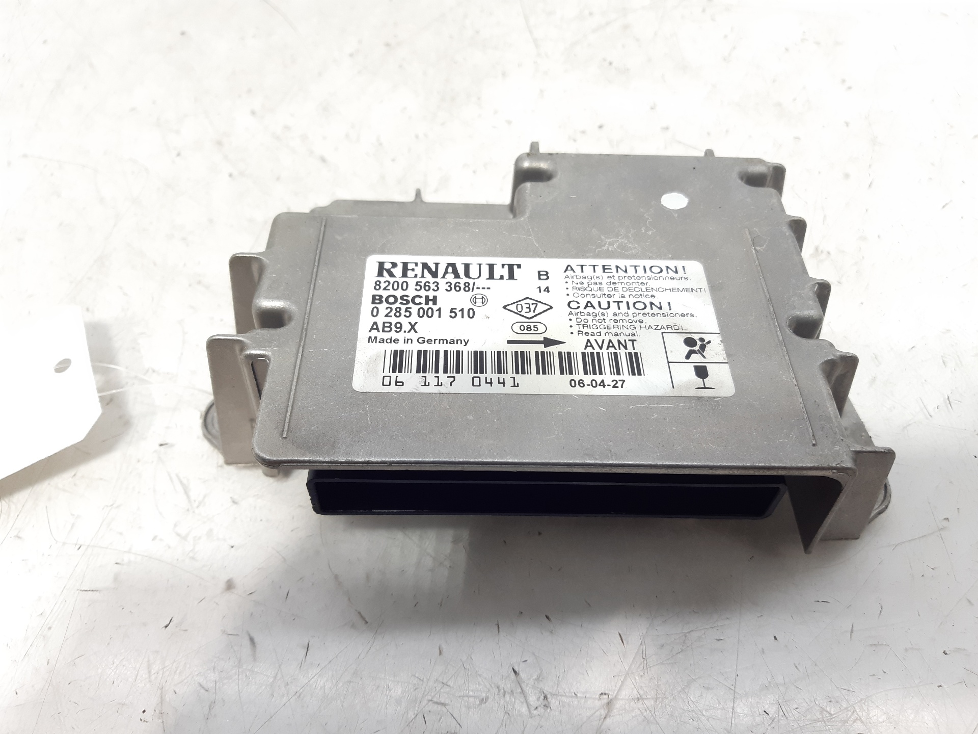 RENAULT Clio 3 generation (2005-2012) Блок SRS 8200563368 24139897