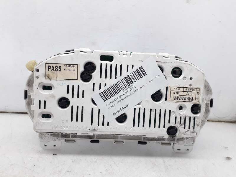 HONDA Civic 7 generation (2000-2005) Compteur de vitesse 78155S6AJ81 25224708