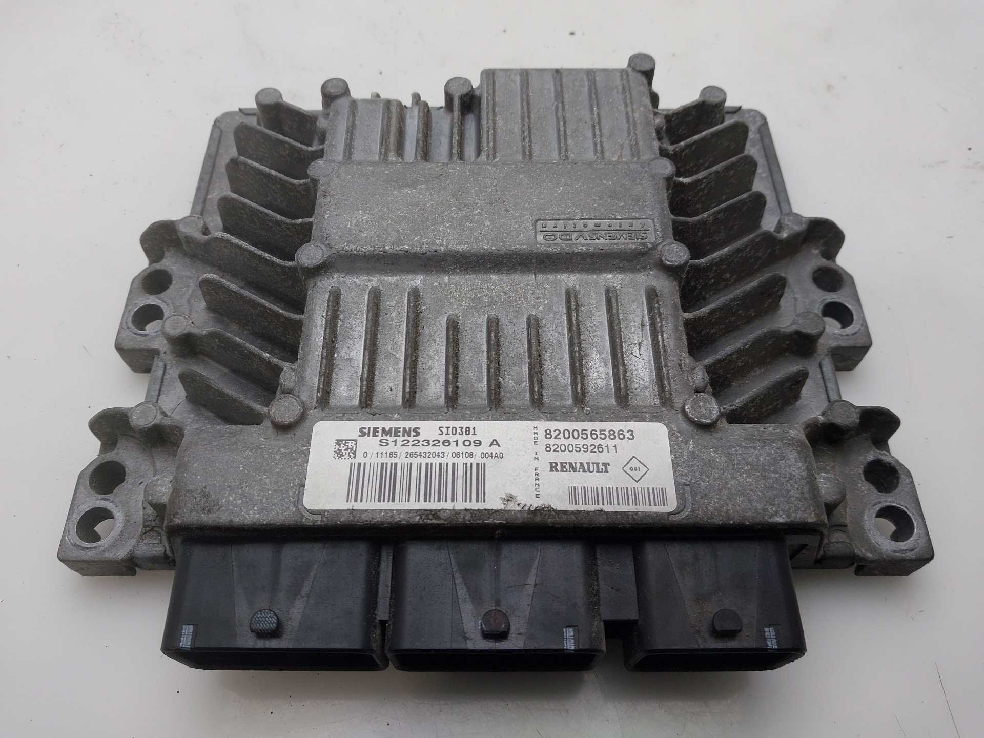 RENAULT Megane 2 generation (2002-2012) Motora vadības bloks 8200565863 24833540