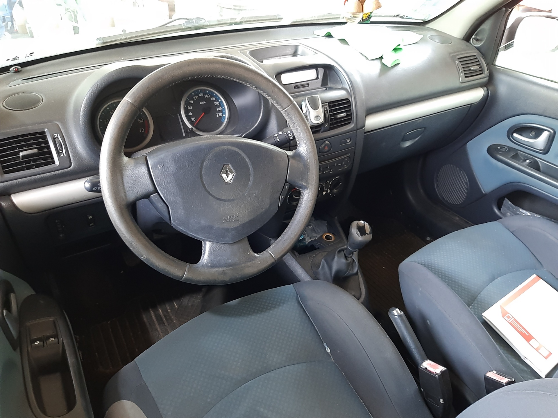 RENAULT Clio 2 generation (1998-2013) Lukturu vadības slēdzis 7701047551 20147154