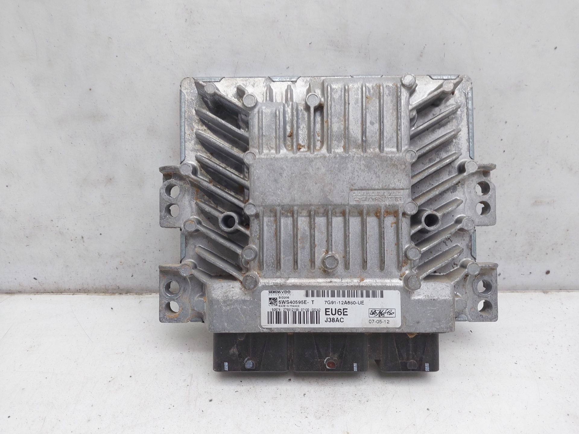 FORD Mondeo 4 generation (2007-2015) Engine Control Unit ECU 7G9112A650UE 22752813