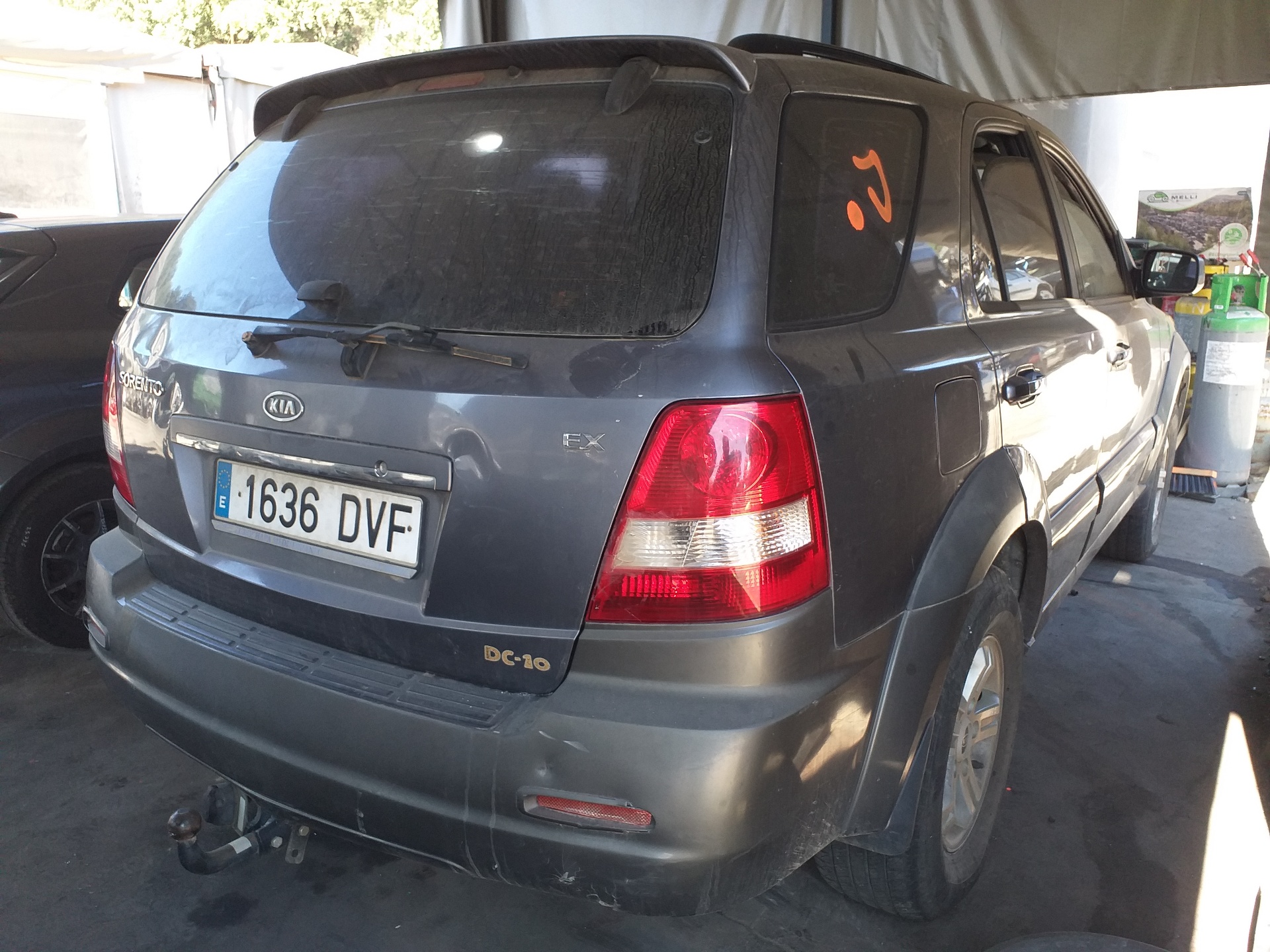 KIA Sorento 1 generation (2002-2011) Galinių dešinių durų stiklo pakelėjas 834043E000 18749070