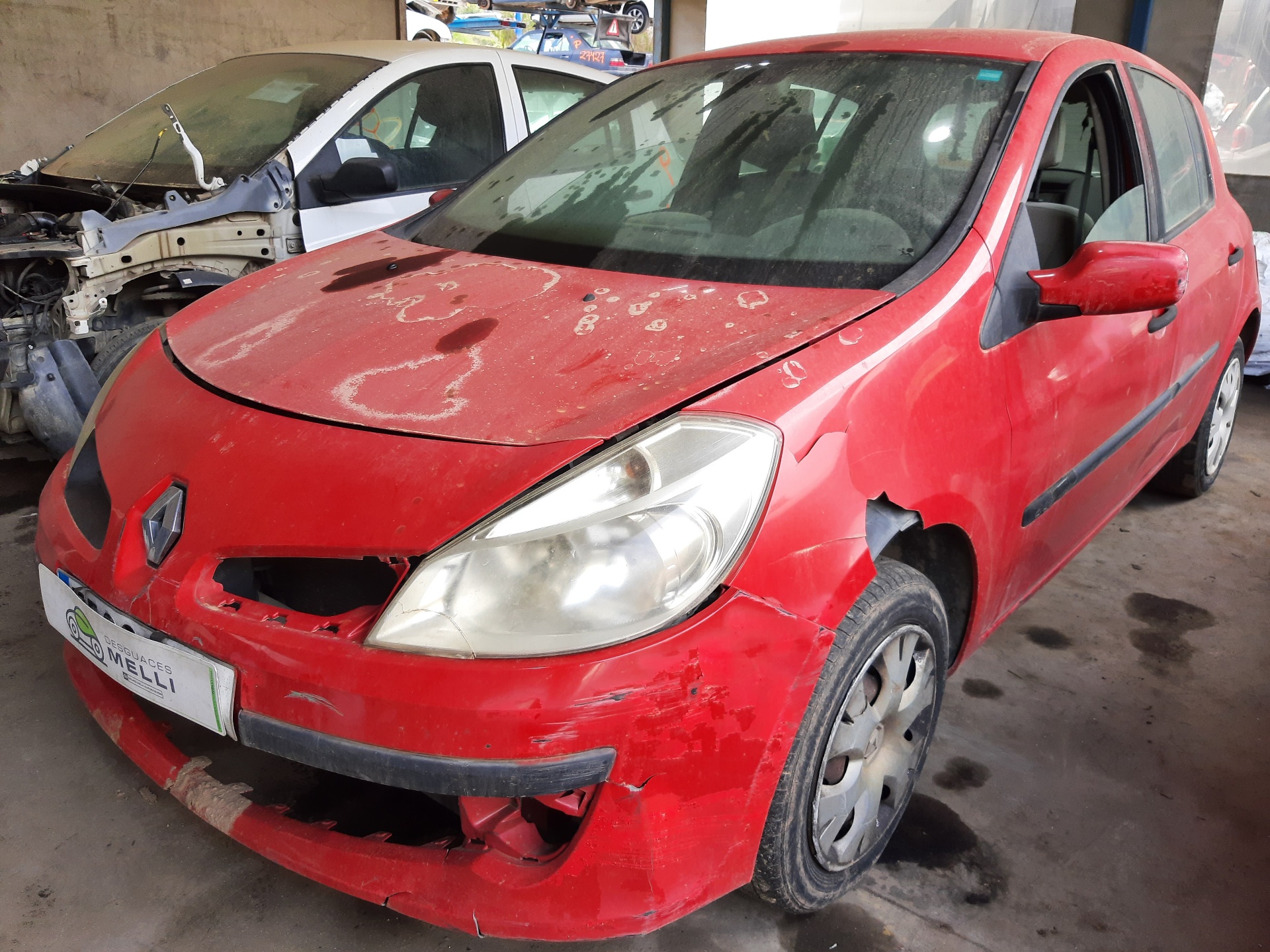 RENAULT Clio 3 generation (2005-2012) Priekinė dešinė stebulė 8200345945 22304417