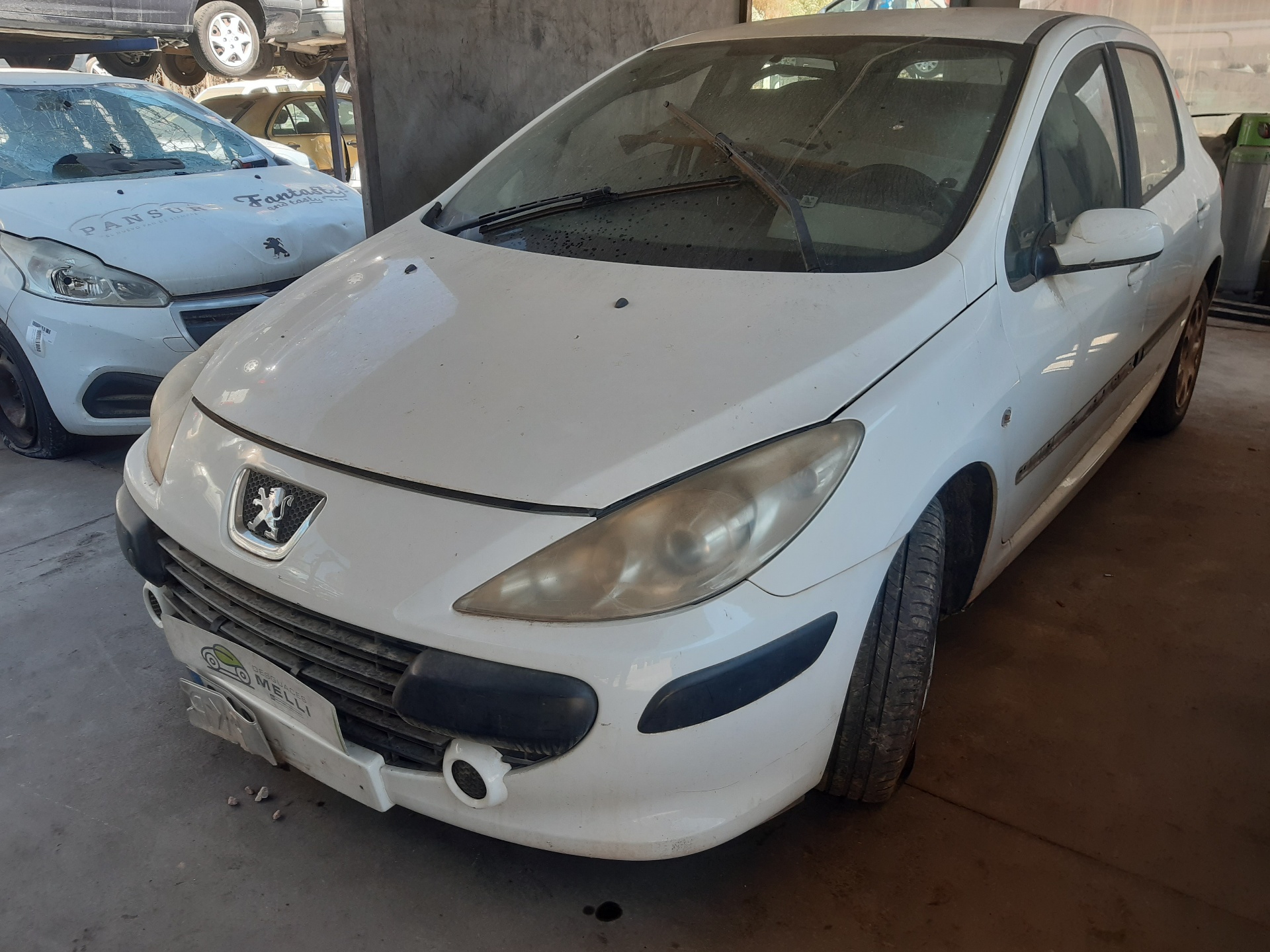 PEUGEOT 307 1 generation (2001-2008) Кнопка стеклоподъемника передней правой двери 96351625XT 20145677