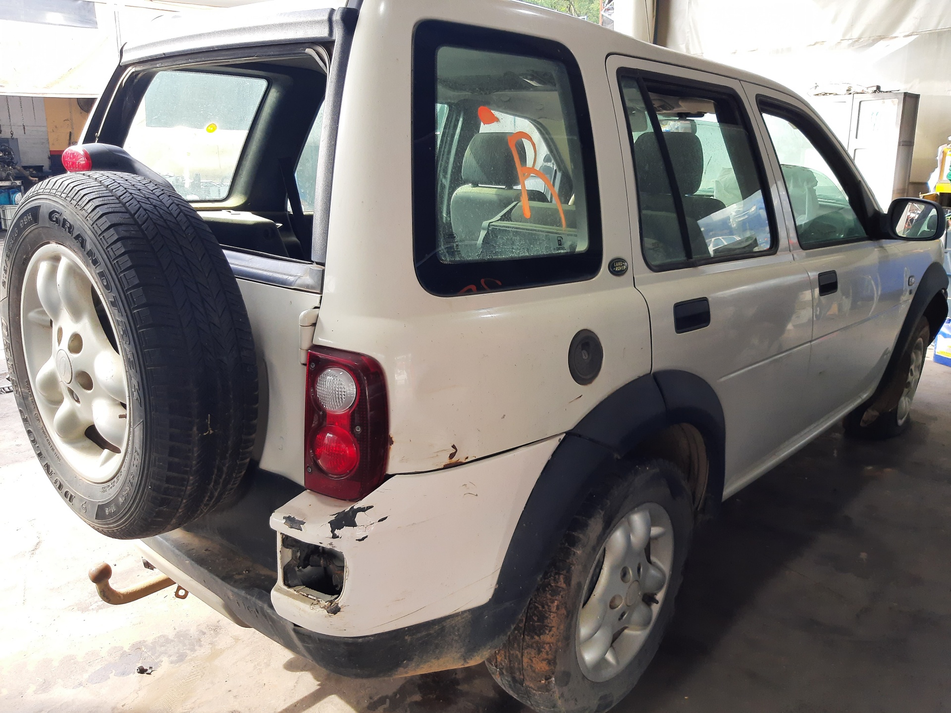 LAND ROVER Freelander 1 generation (1998-2006) Poignée extérieure de porte arrière gauche CXB101520XXX 18735940