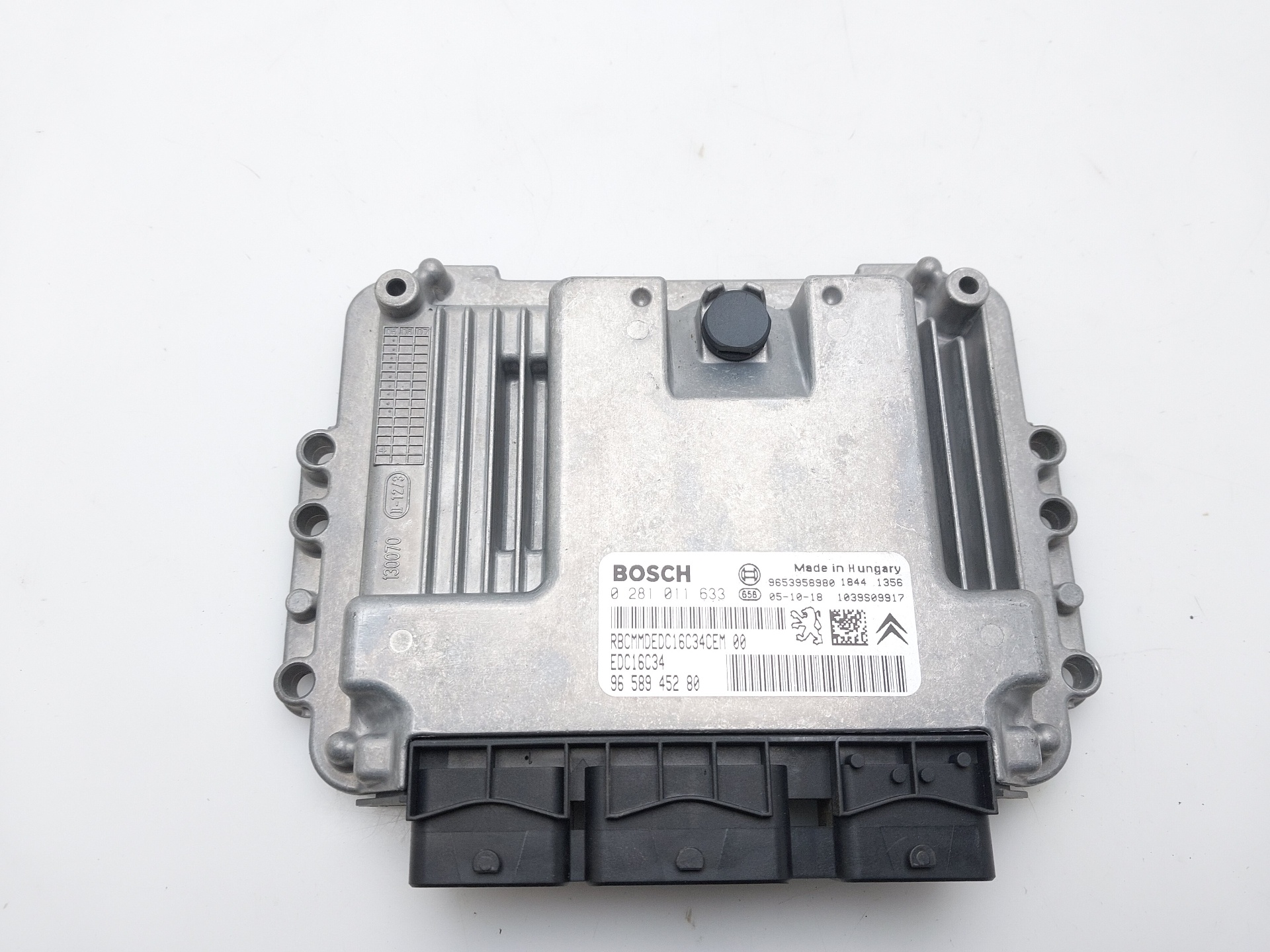 PEUGEOT 407 1 generation (2004-2010) Engine Control Unit ECU 9658945280 22916171