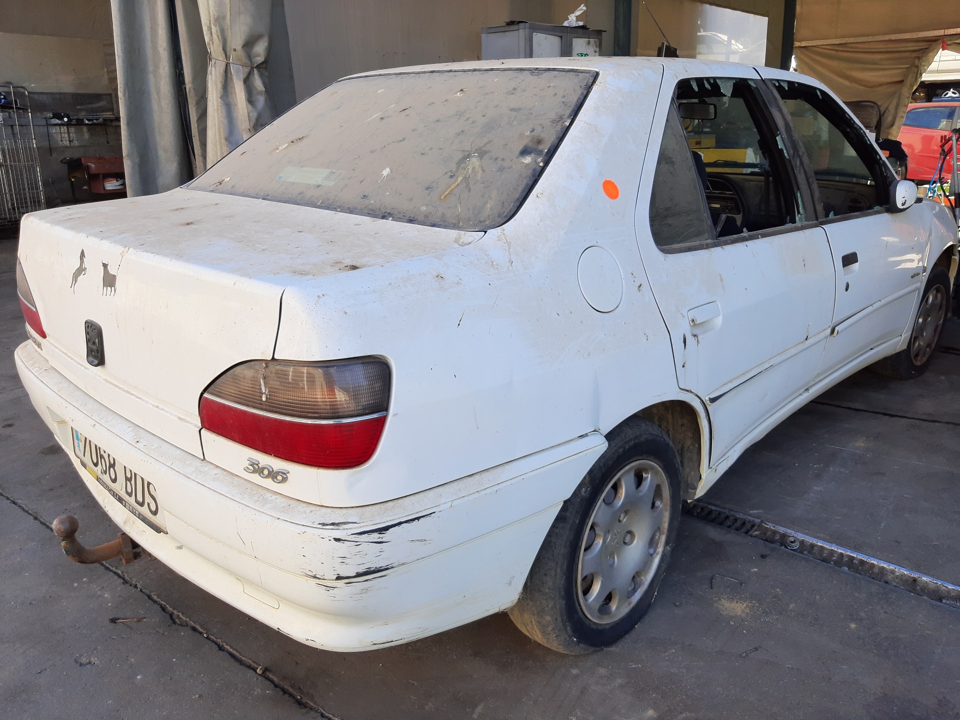 PEUGEOT 306 1 generation (1993-2002) Дроссельная заслонка 9642473280 22454262