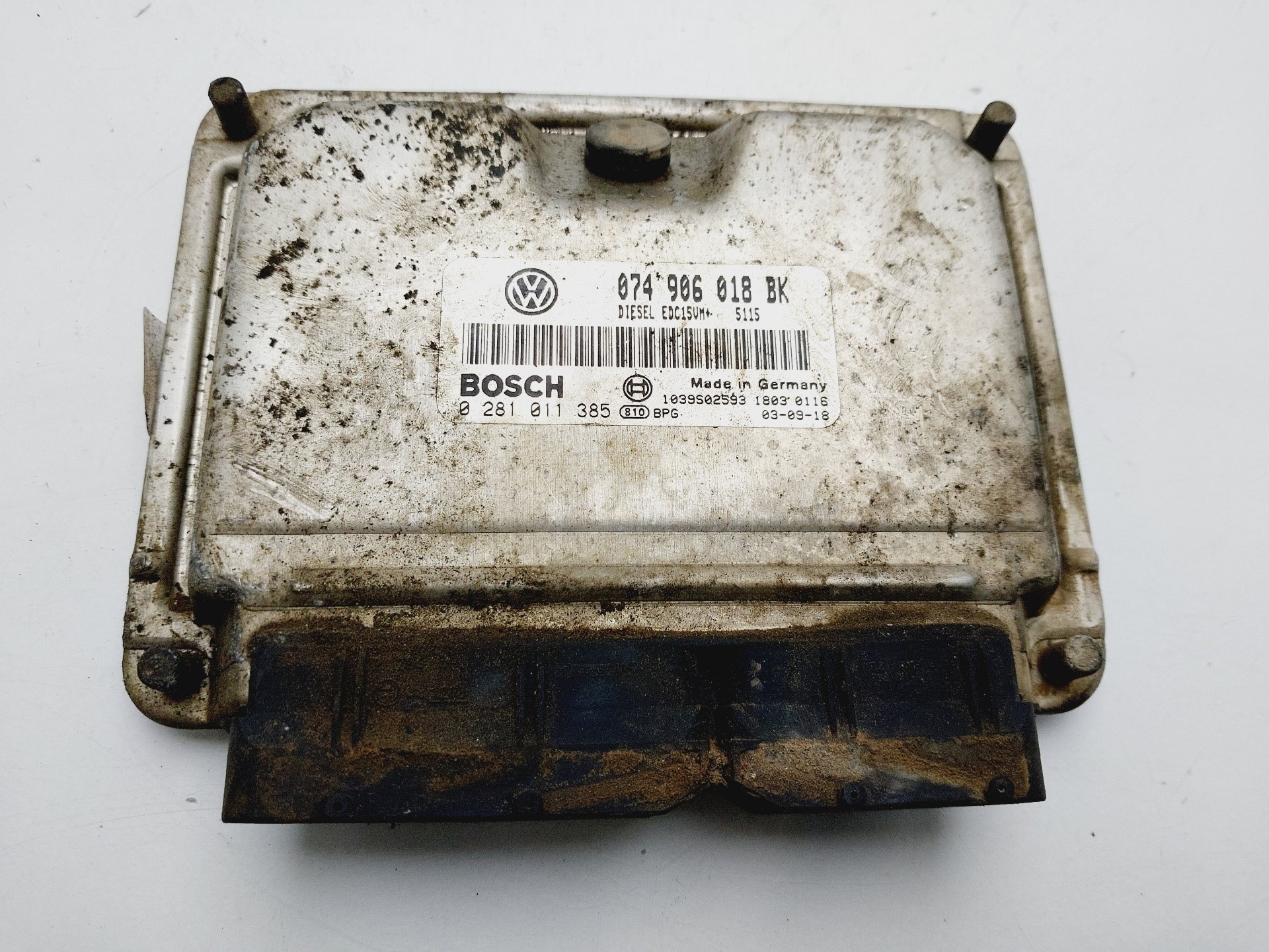 SEAT Ibiza 2 generation (1993-2002) Engine Control Unit ECU 074906018BK 25328030