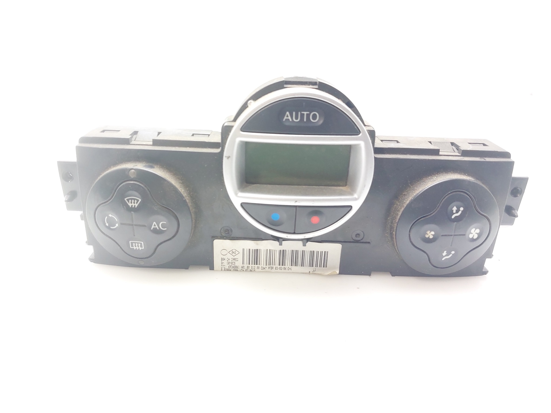 RENAULT Megane 2 generation (2002-2012) Climate  Control Unit 8200413906 25813525