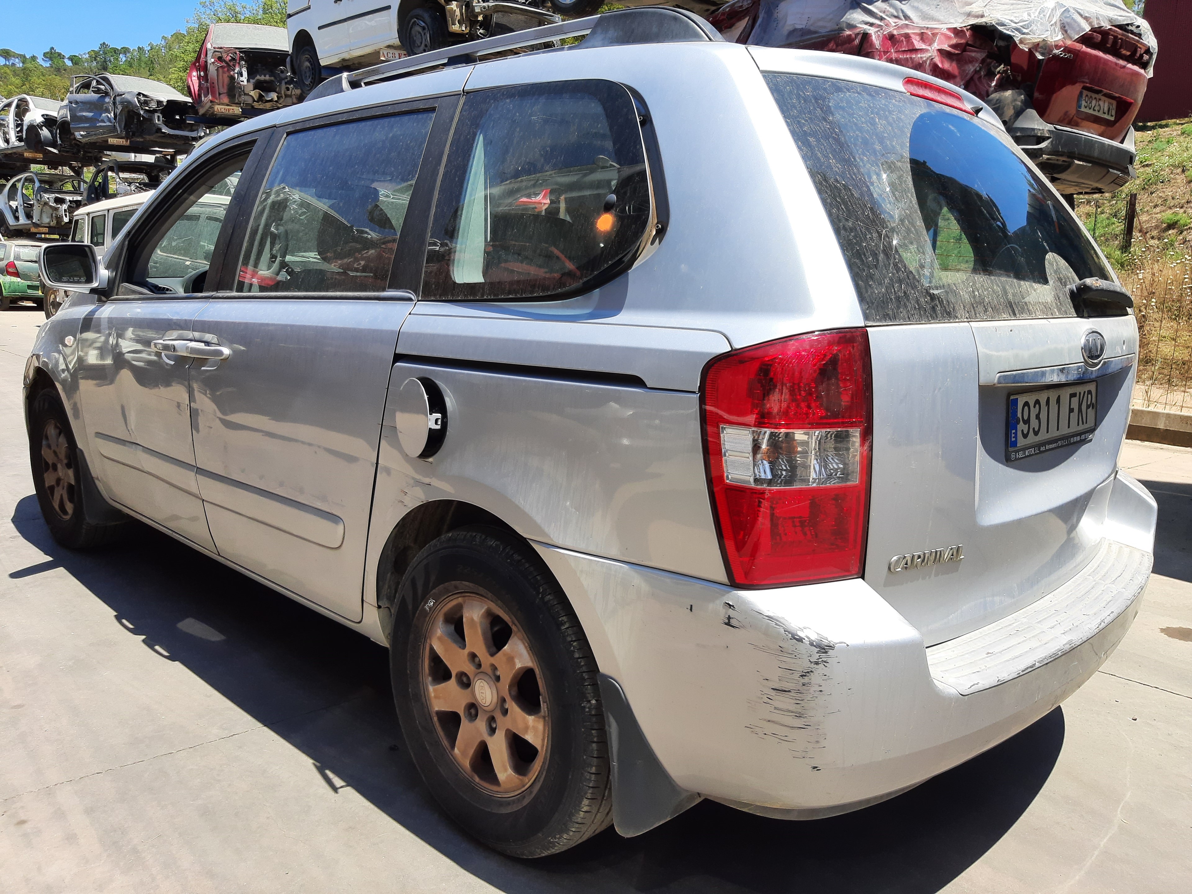 KIA Carnival 2 generation (2006-2010) Clapeta de accelerație 351004X 22335377