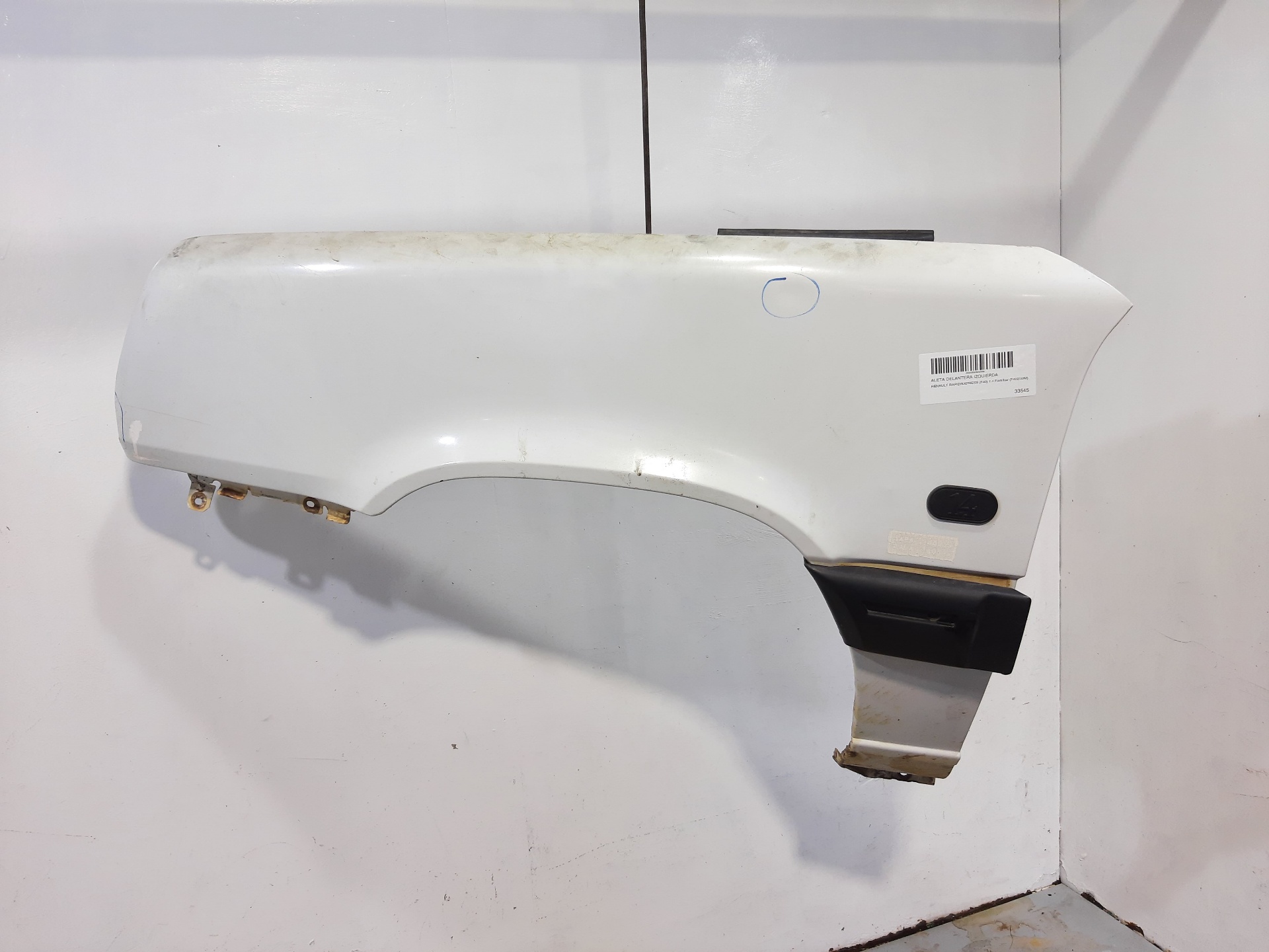 RENAULT Express Front Left Fender 7750755712 23080047