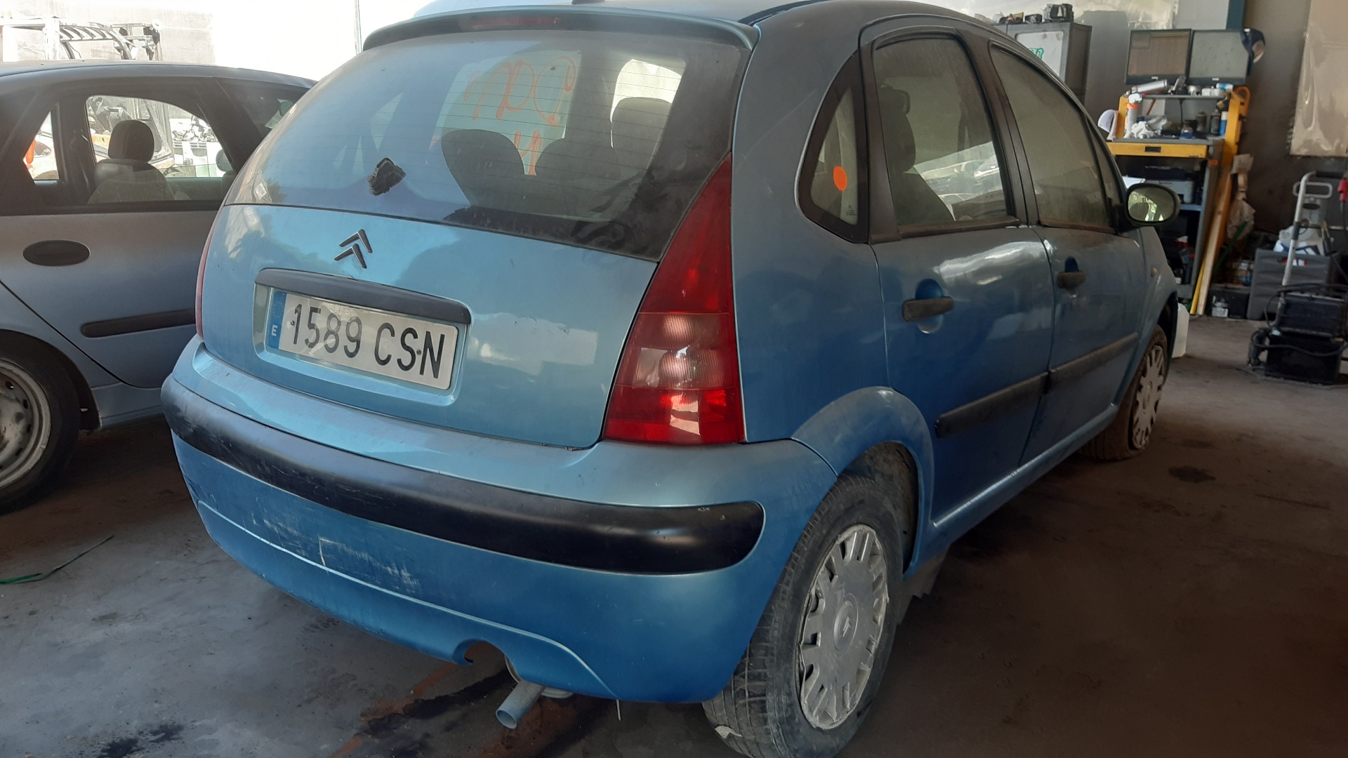 CITROËN C3 1 generation (2002-2010) Ступица передняя левая 1607557480 18714322