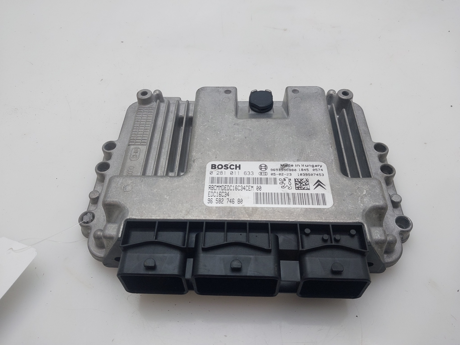 TOYOTA 407 1 generation (2004-2010) Engine Control Unit ECU 9658274680 23327208