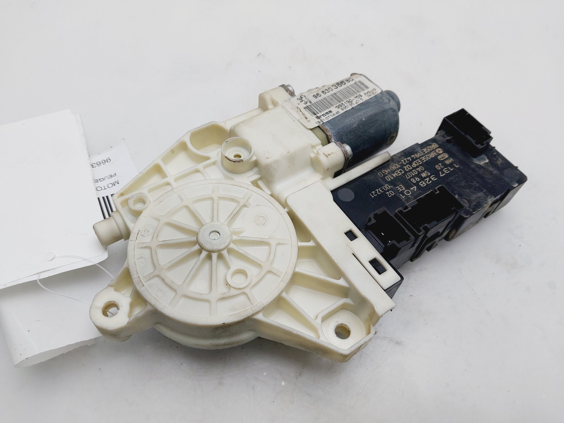 TOYOTA 407 1 generation (2004-2010) Front Left Door Window Regulator Motor 9663036680 25108753