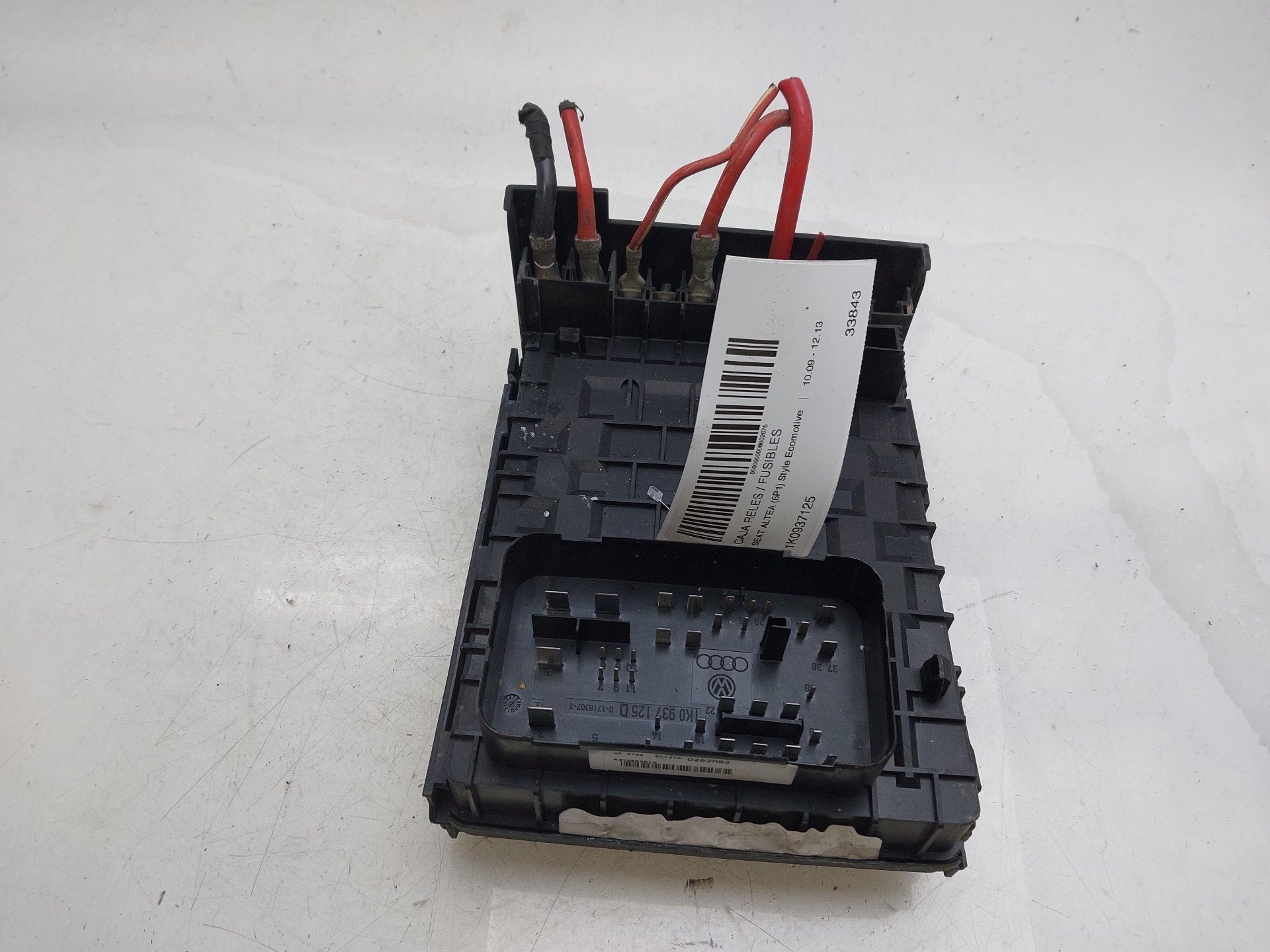 SEAT Altea 1 generation (2004-2013) Fuse Box 1K0937125 23674248