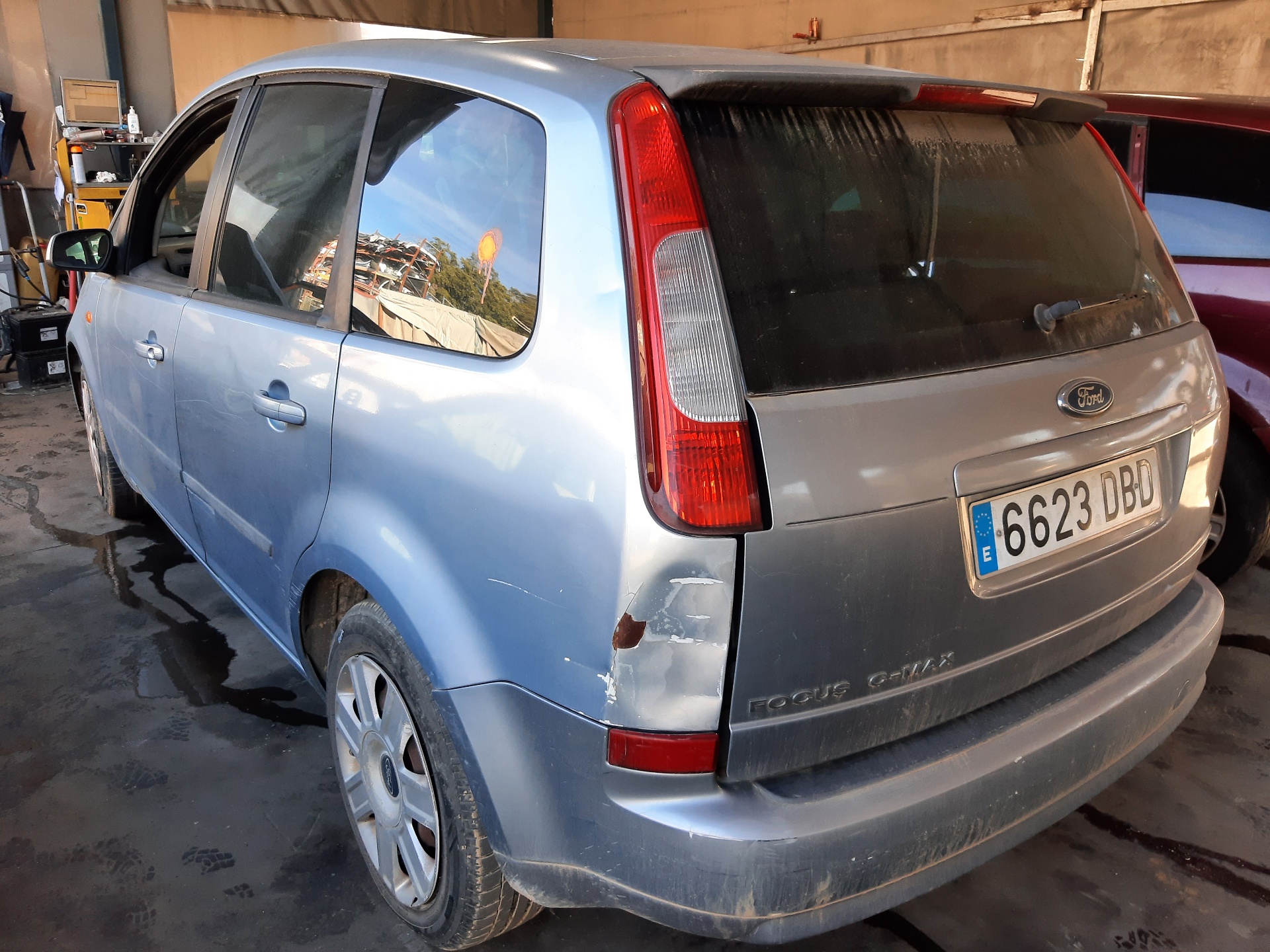 VAUXHALL C-Max 1 generation (2003-2010) Priekinių dešinių durų stiklo pakelėjo varikliukas 1480776 20788894