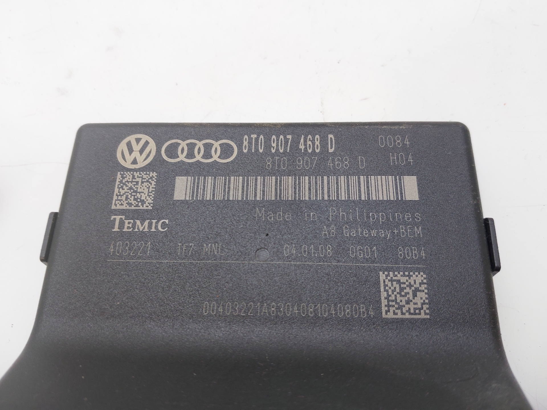 AUDI A4 B8/8K (2011-2016) Other Control Units 8T0907468D 23822791