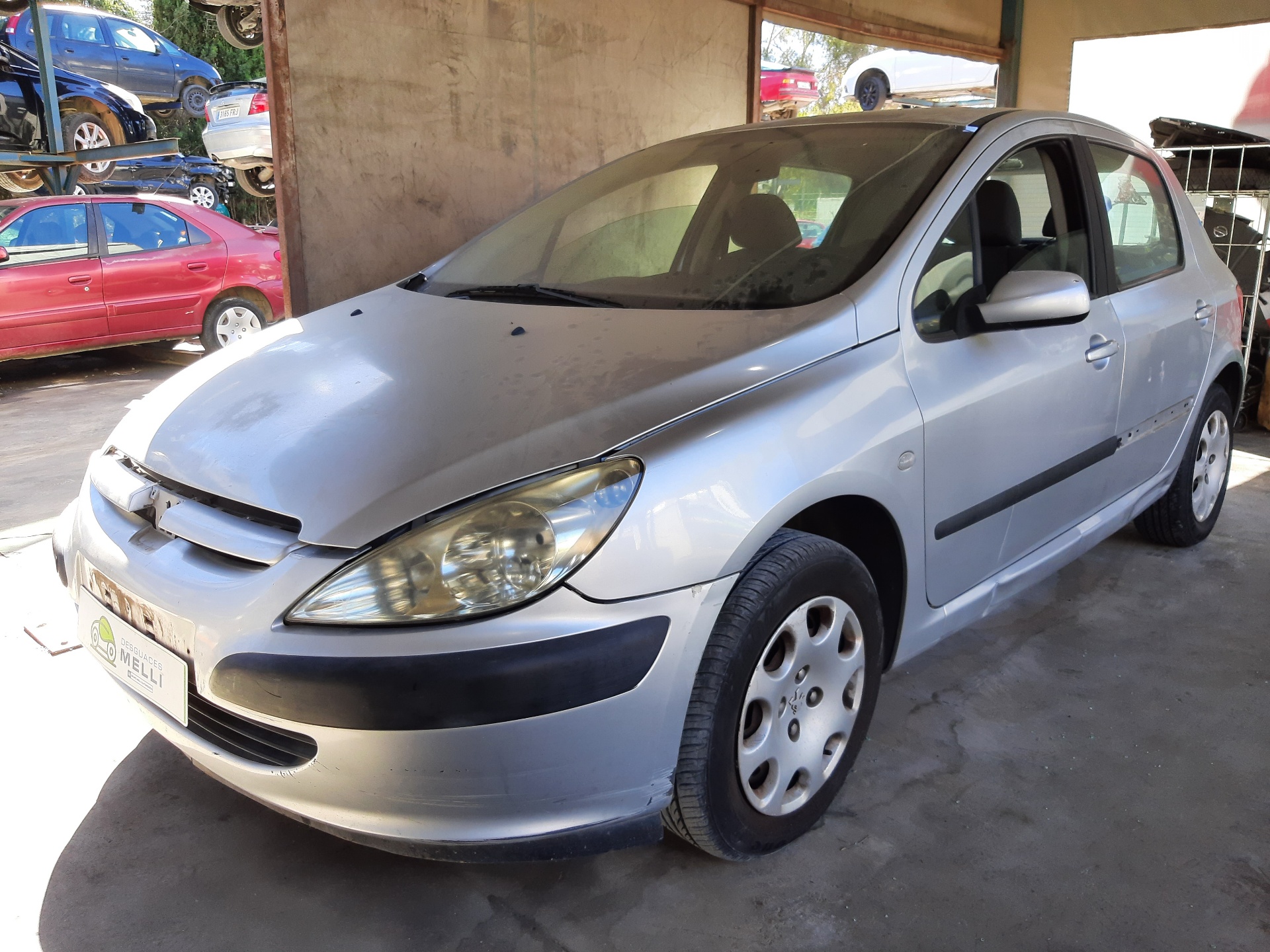 PEUGEOT 307 1 generation (2001-2008) Маторчик стеклоподъемника передней левой двери 9634457380 20149257