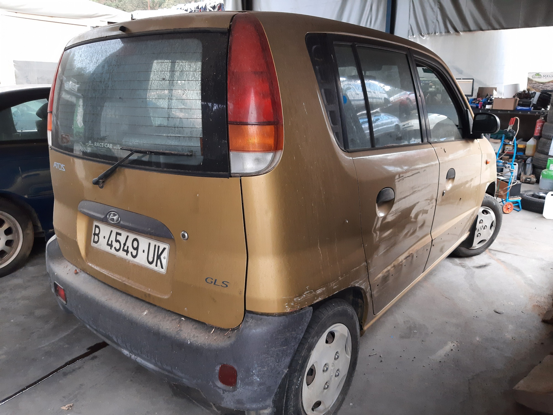 HYUNDAI Atos 1 generation (1997-2003) Priekinių kairių durų langų pakėlimo mygtukai 9357002000 20145868