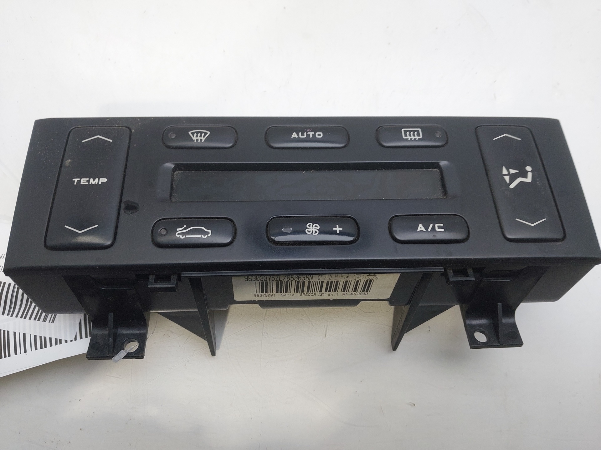 PEUGEOT 406 1 generation (1995-2004) Climate  Control Unit 96303375ZL 22560276