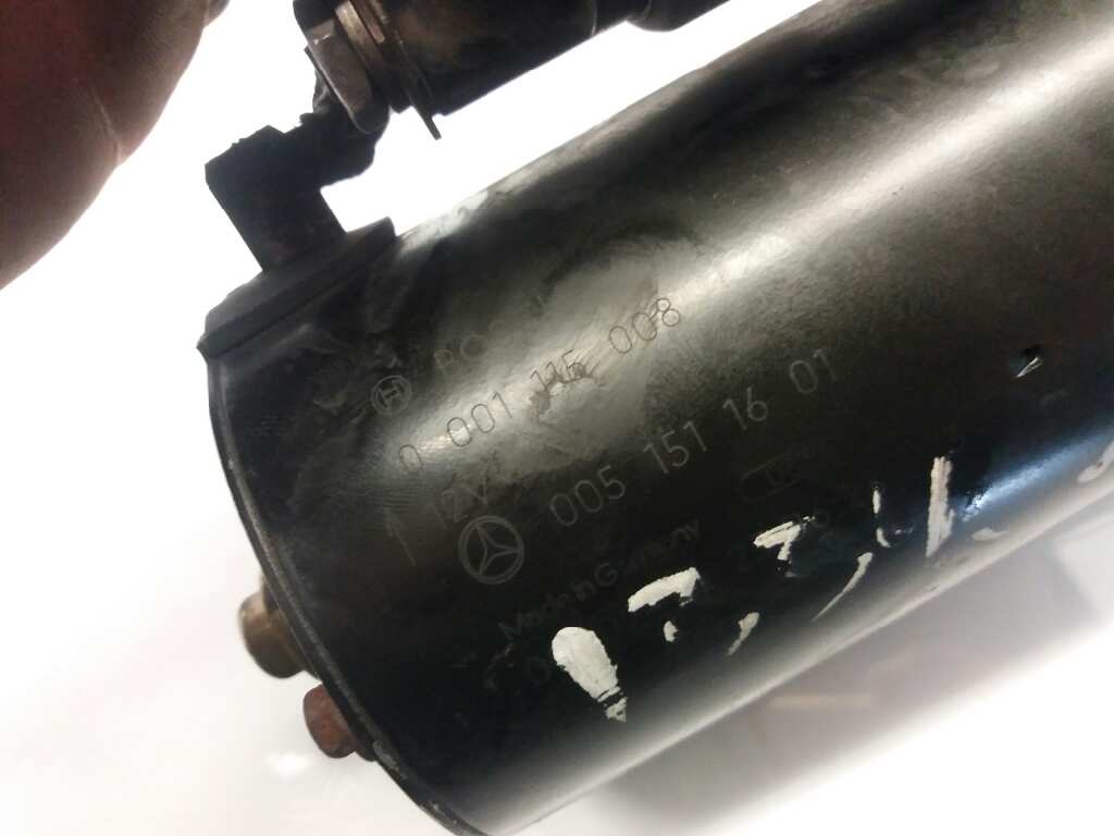 MERCEDES-BENZ Vaneo W414 (2001-2005) Starter Motor 0051511601 20174825