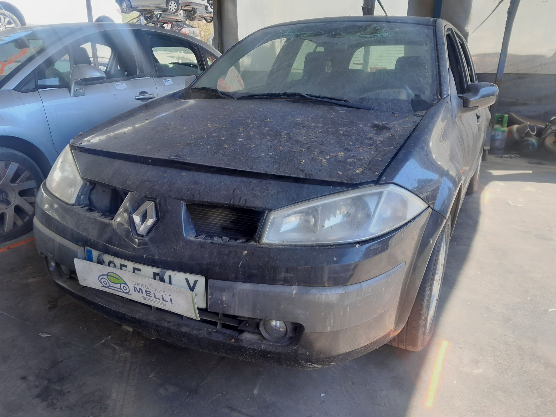 RENAULT Megane 2 generation (2002-2012) Левая противотуманка переднего бампера 8200074008 26798716