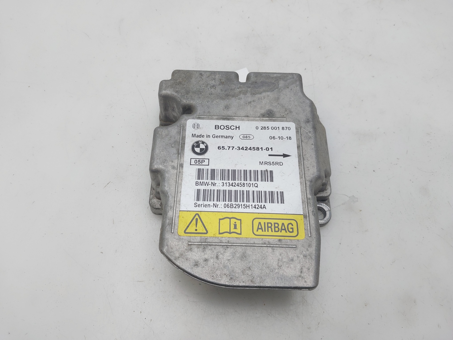 LANCIA SRS Control Unit 65773424581 25814755