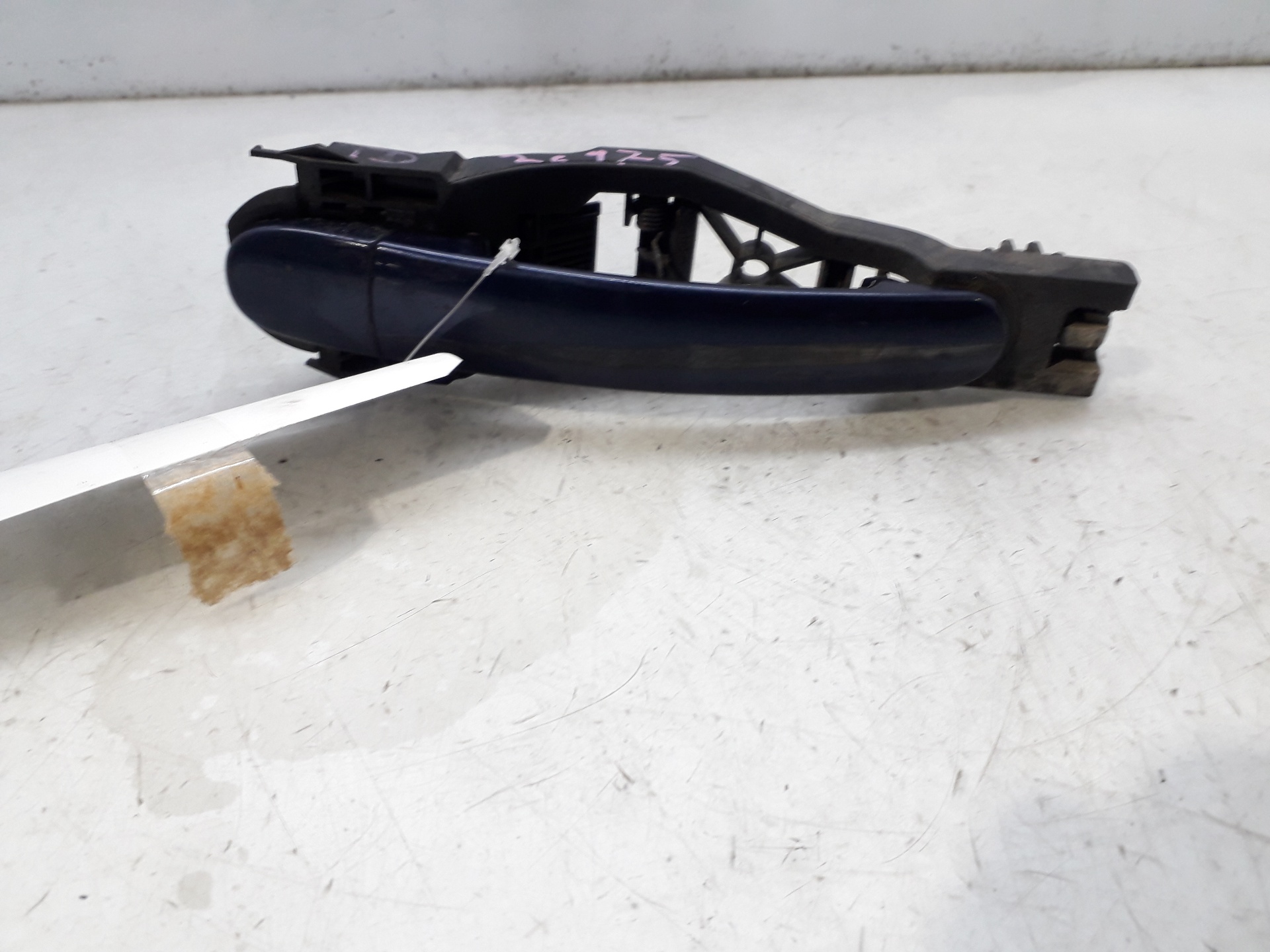 SKODA Superb 1 generation (2001-2008) Rear right door outer handle 3B0837207GGRU 18783343