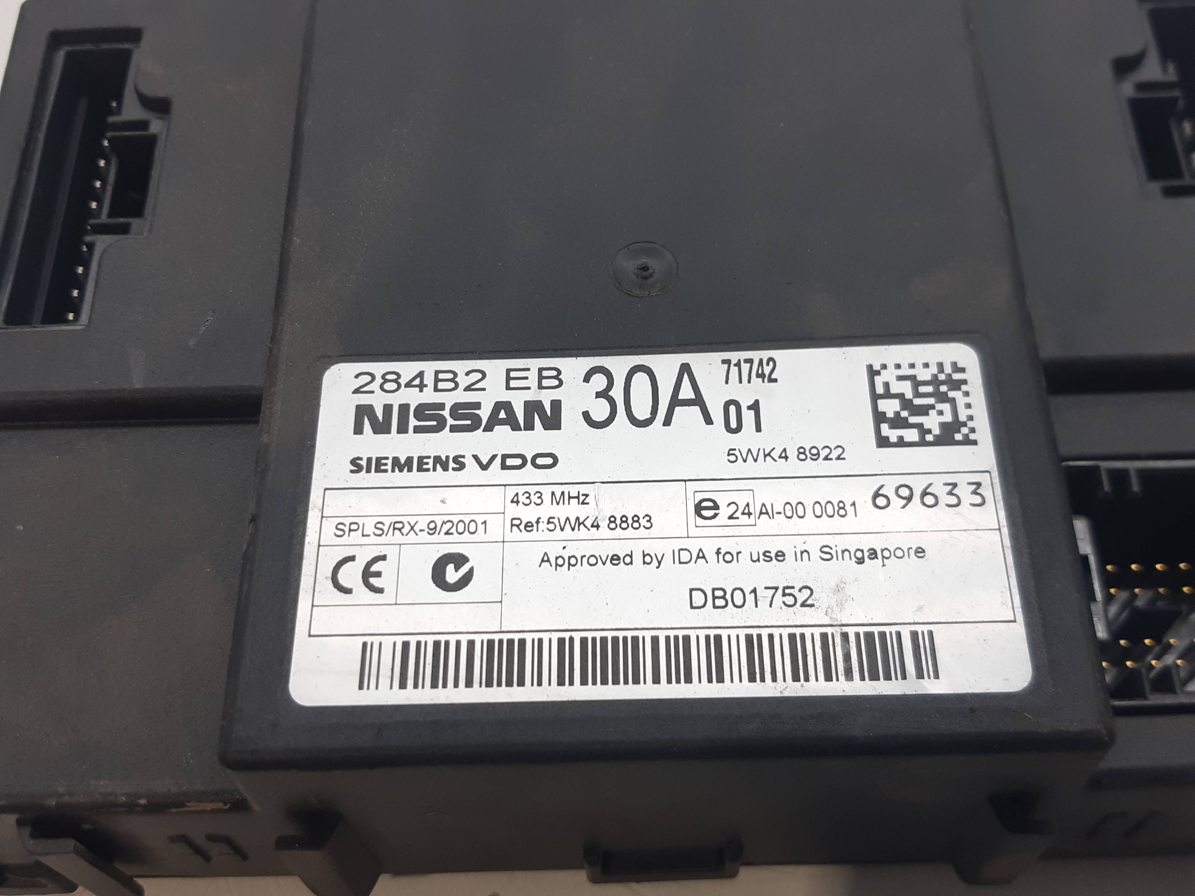 NISSAN Pathfinder R51 (2004-2014) Other Control Units 284B2EB30A 22462073